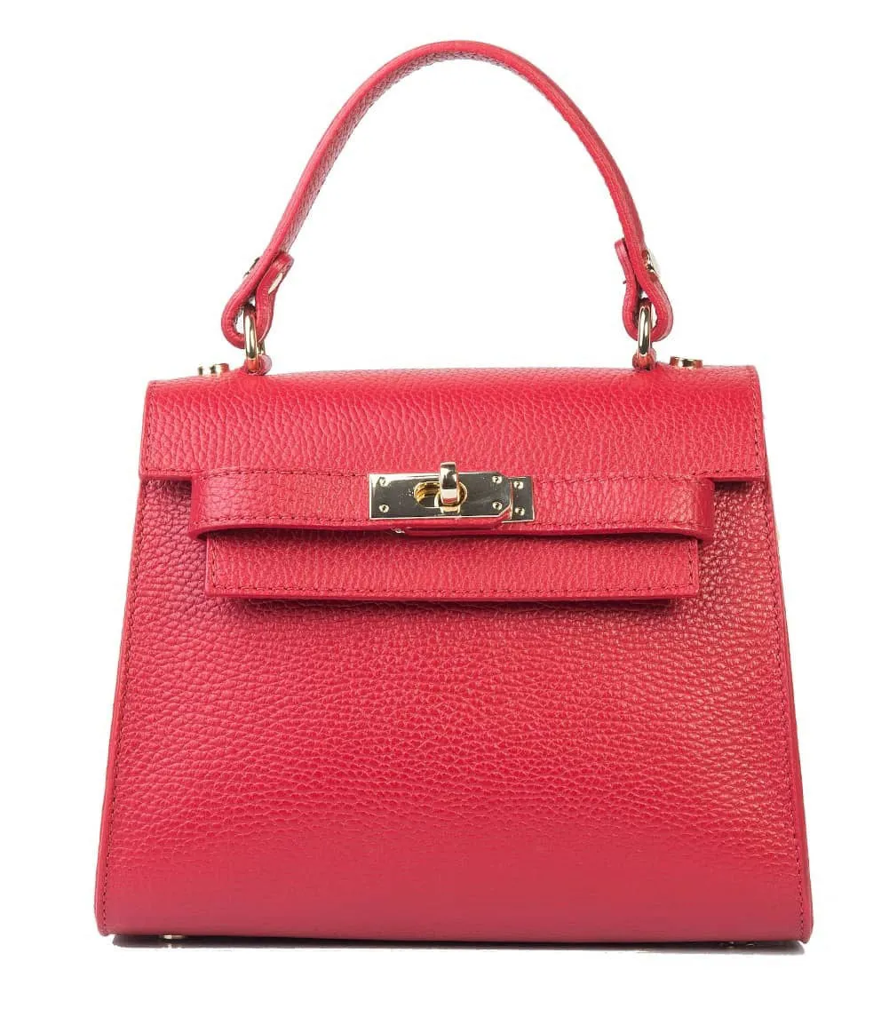 LEATHER SATCHEL BAG