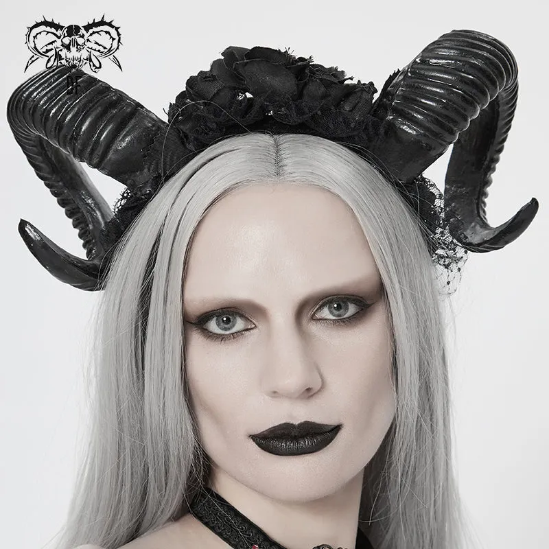Lilith Horn Headdress