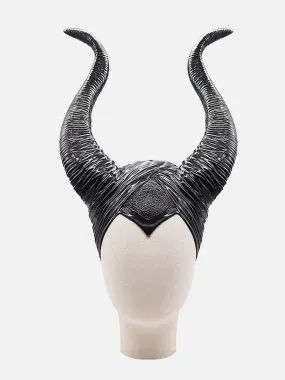Little Surprise Box  2 Horned Witch Adult Headgear Halloween Costume Accessory for Themed Party