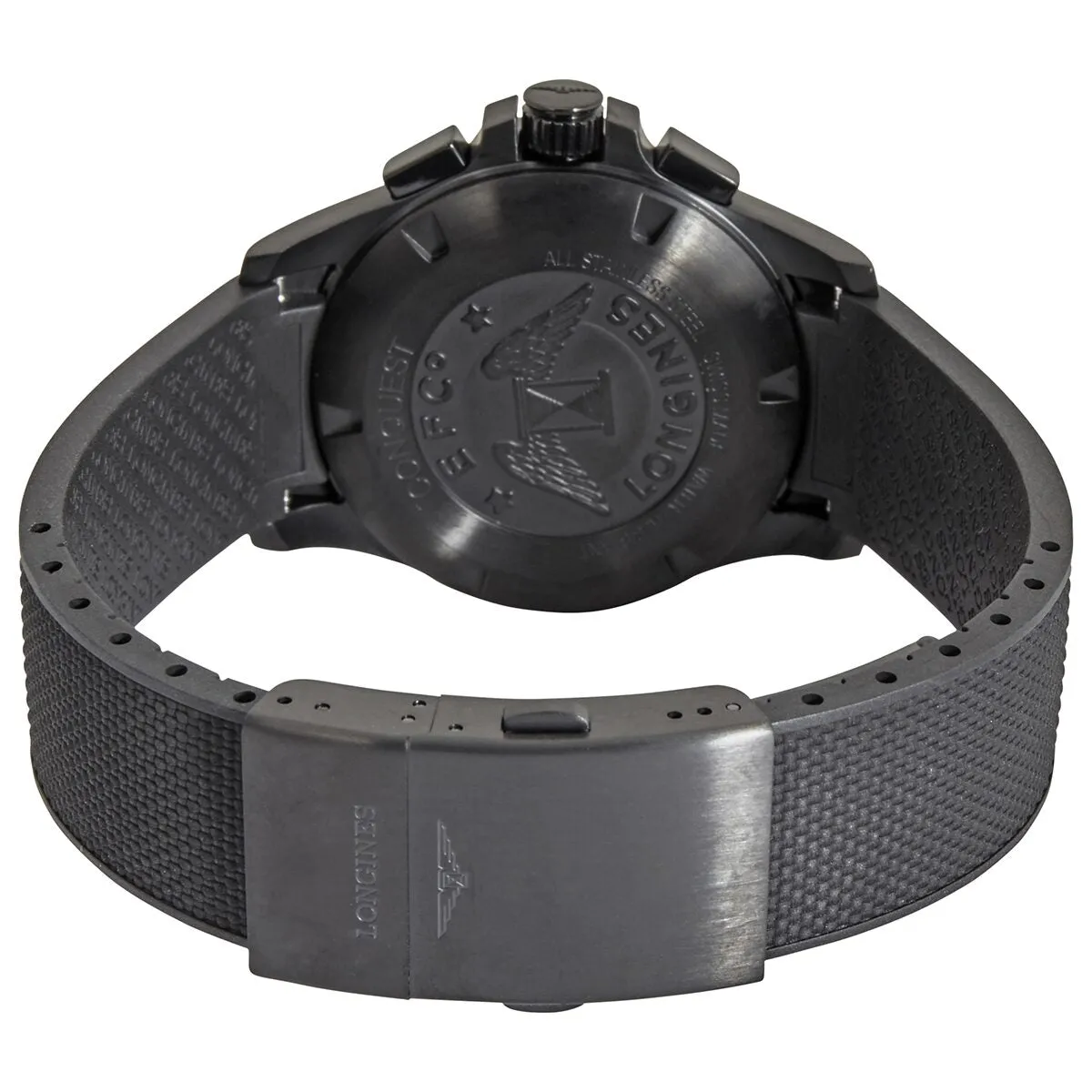 Longines Conquest V.H.P Carbon Fiber Dial Men's Watch L37172669 L3.717.2.66.9