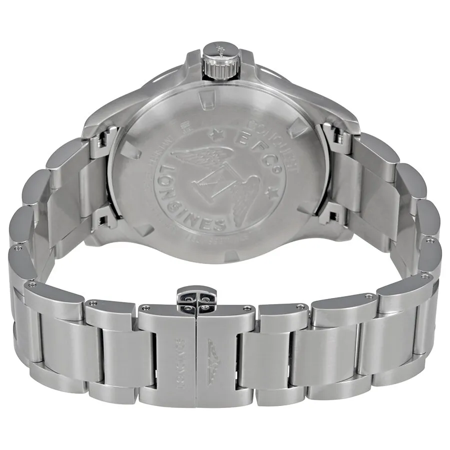 Longines Conquest V.H.P. Perpetual Black Dial Men's Watch L3.716.4.56.6