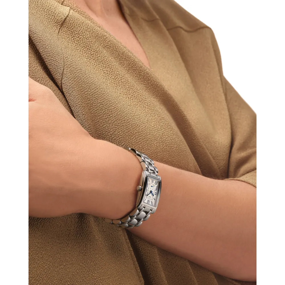 Longines Dolcevita Ladies Quartz Watch Silver Dial, L52554716