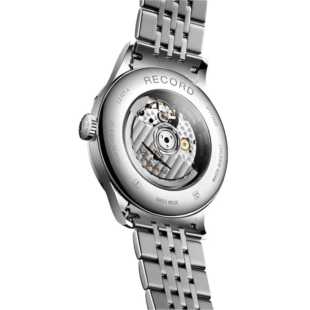Longines Record 40mm Automatic Watch