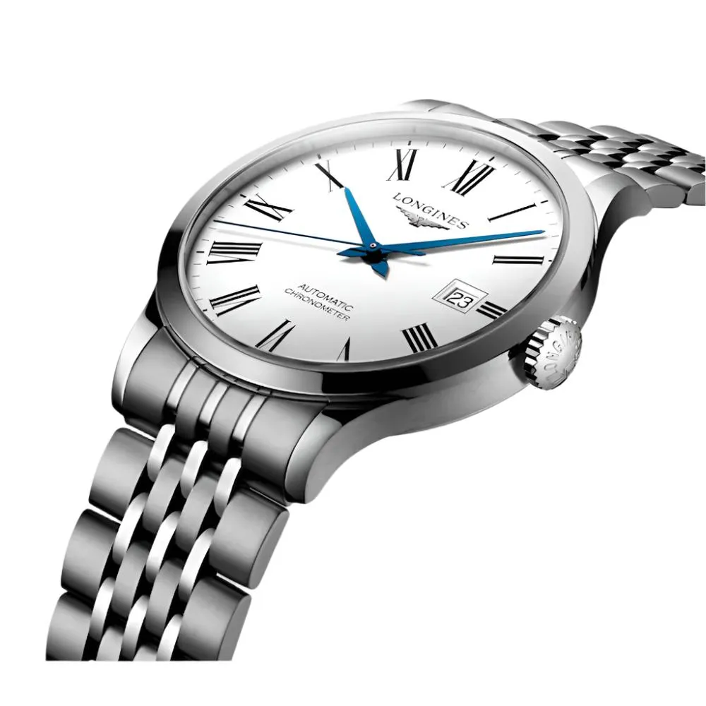 Longines Record 40mm Automatic Watch