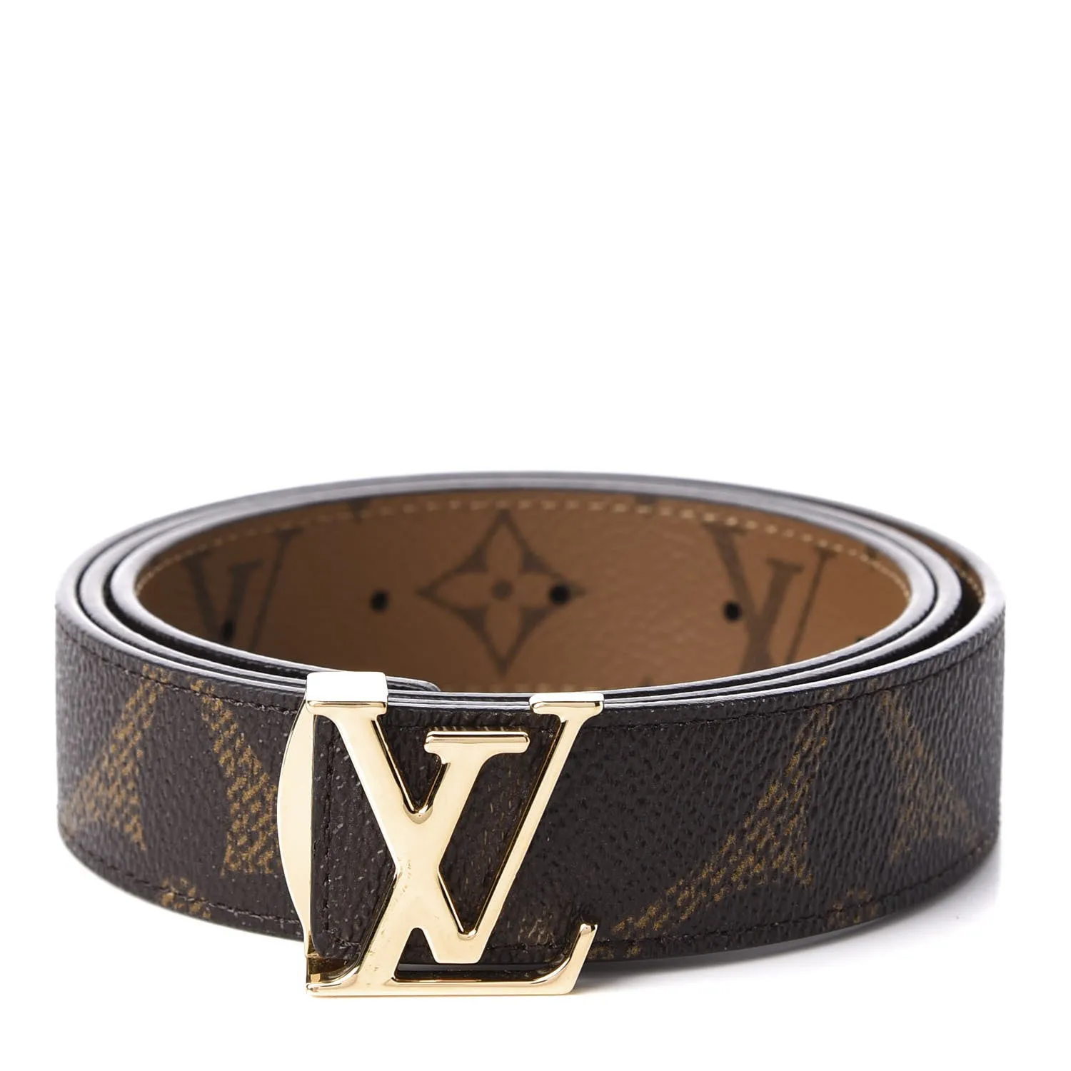 LOUIS VUITTON GIANT MONOGRAM 30MM LV ICONIC REVERSIBLE BELT