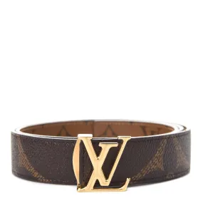 LOUIS VUITTON GIANT MONOGRAM 30MM LV ICONIC REVERSIBLE BELT
