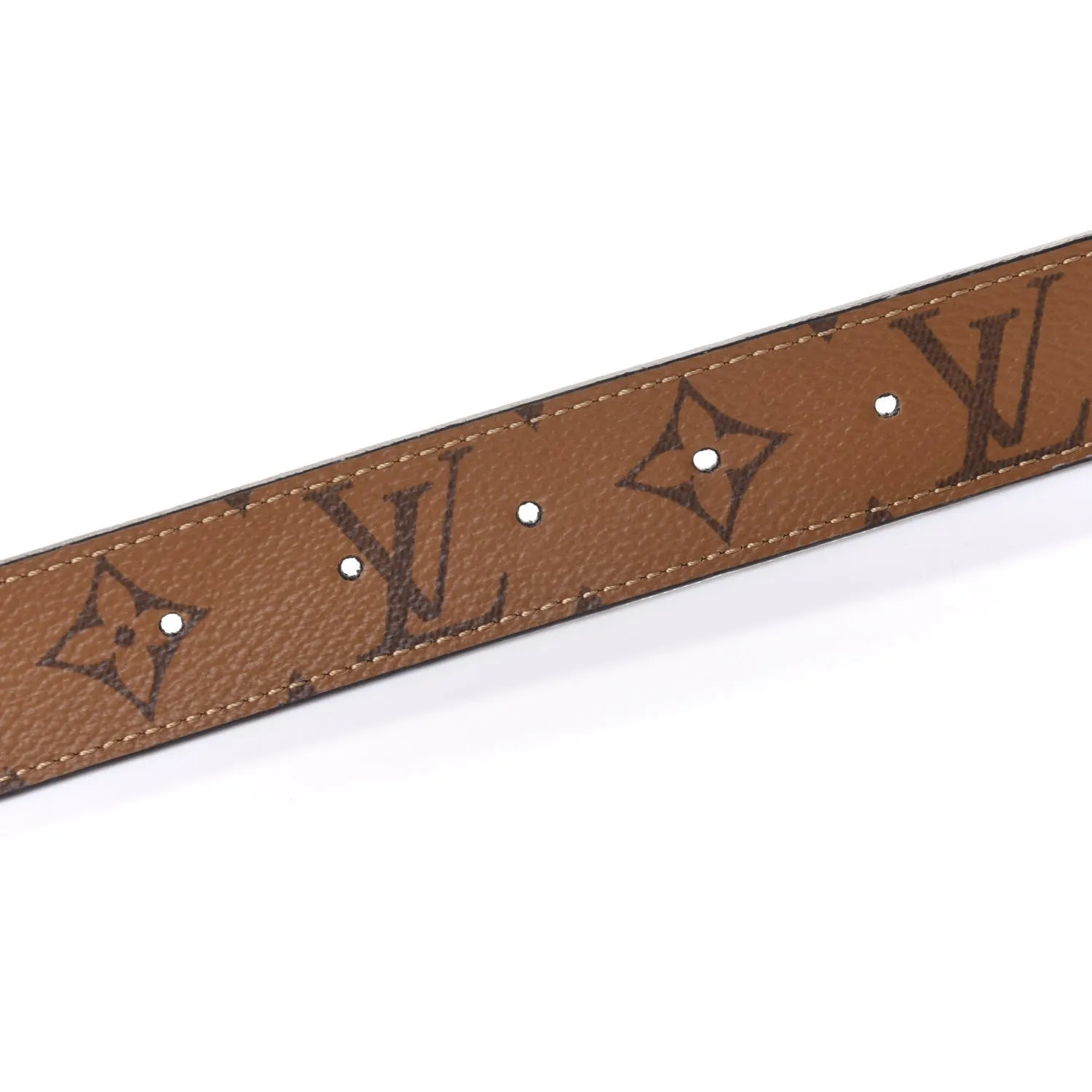LOUIS VUITTON GIANT MONOGRAM 30MM LV ICONIC REVERSIBLE BELT