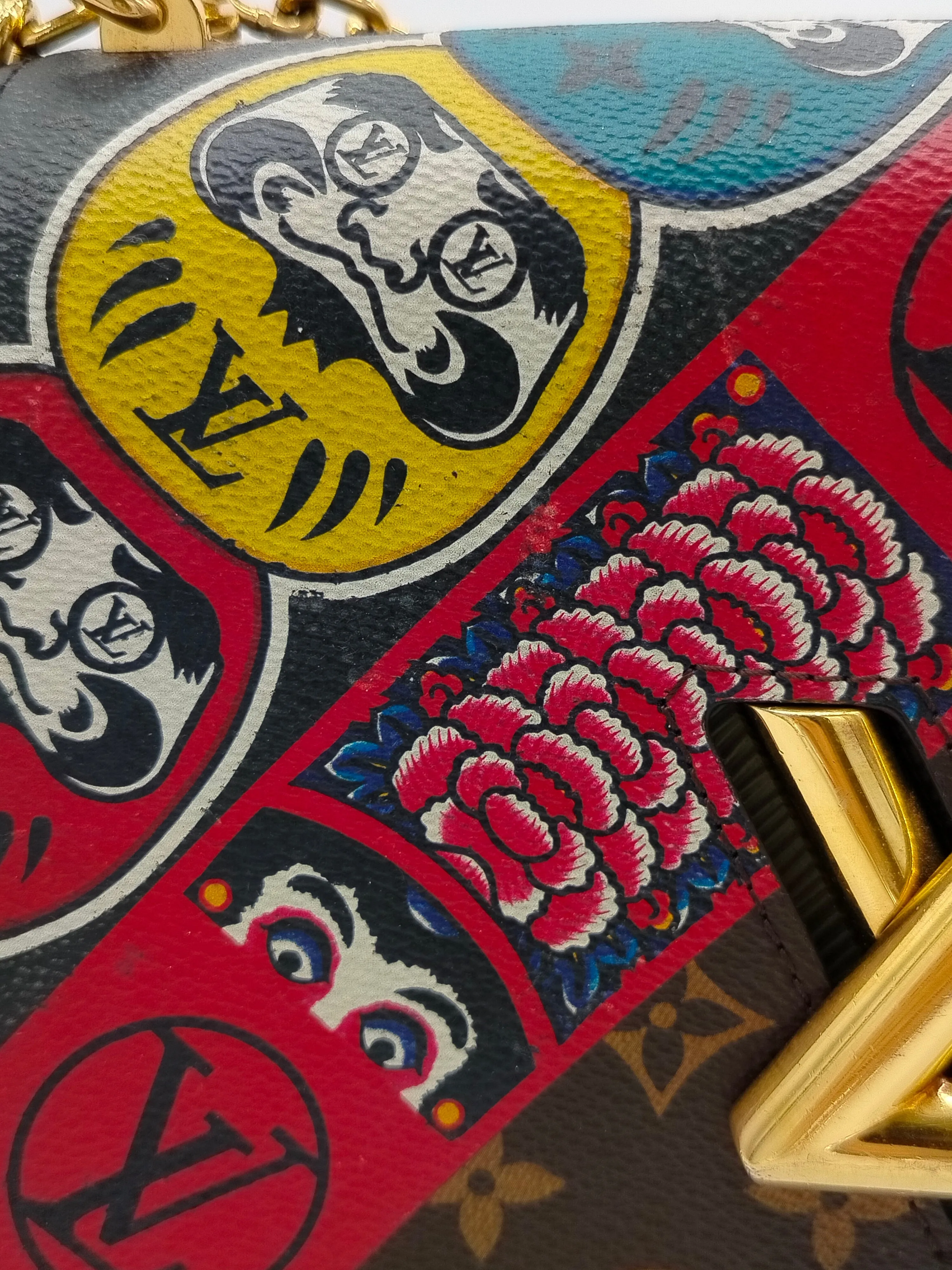 Louis Vuitton Twist MM Kabuki Limited Edition Bag - '10s