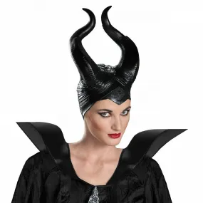 Maleficent Horns Headpiece Sleeping Beauty Women's Adult Costume Accessory