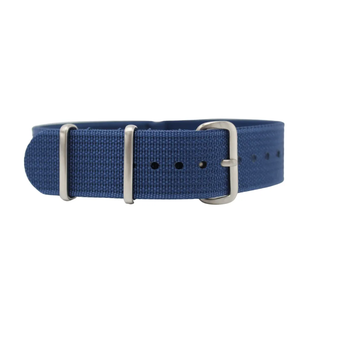 Marine Blue - Nato Watch Strap For Breitling Chronoliner