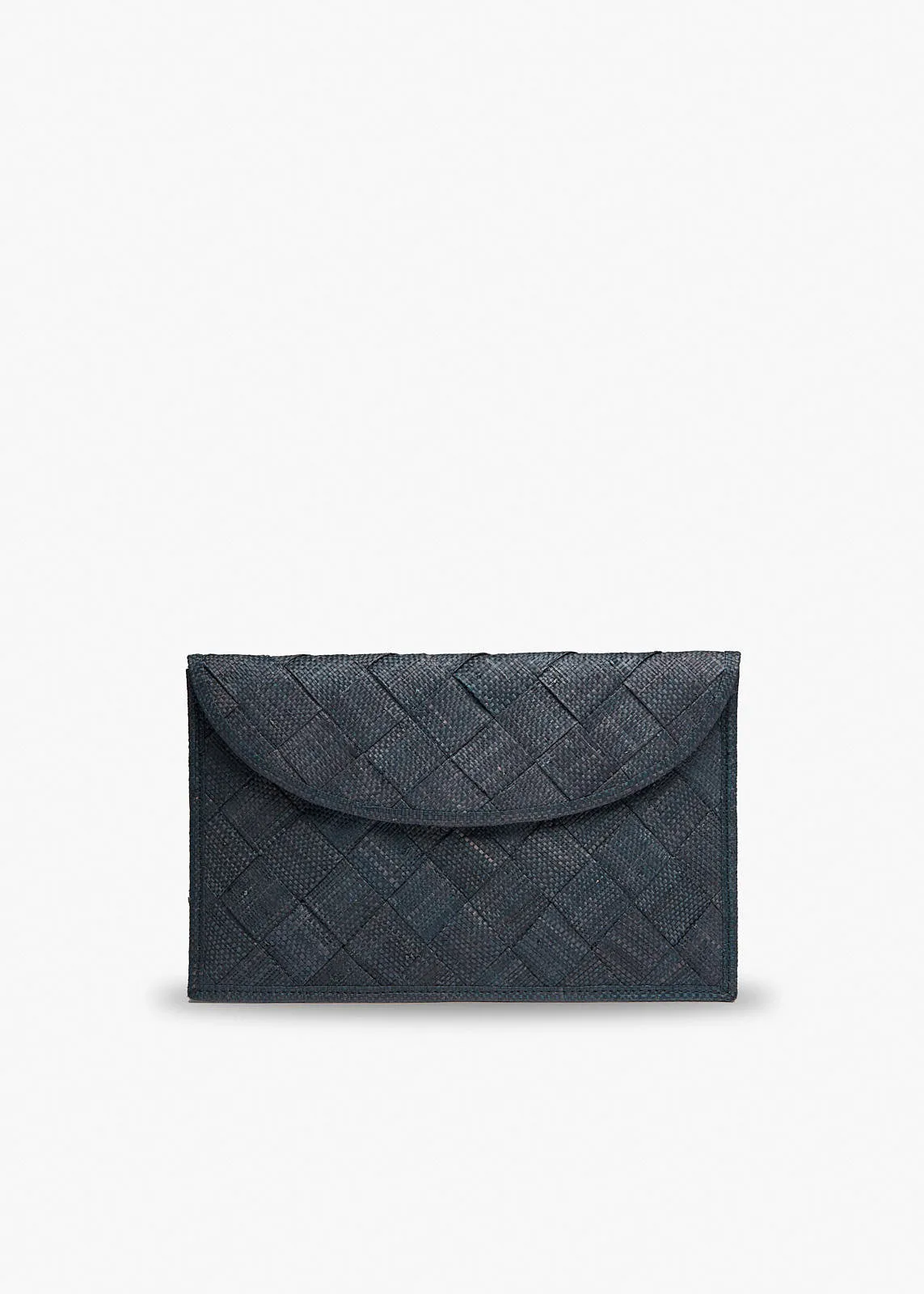 Mattie Straw Envelope Clutch Bag