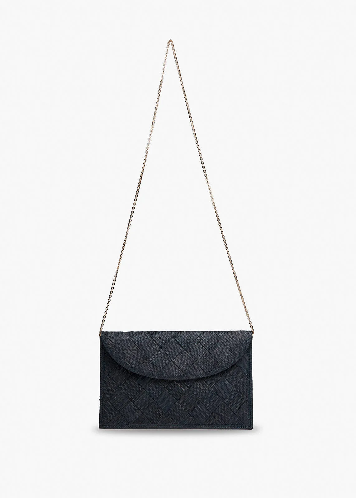 Mattie Straw Envelope Clutch Bag