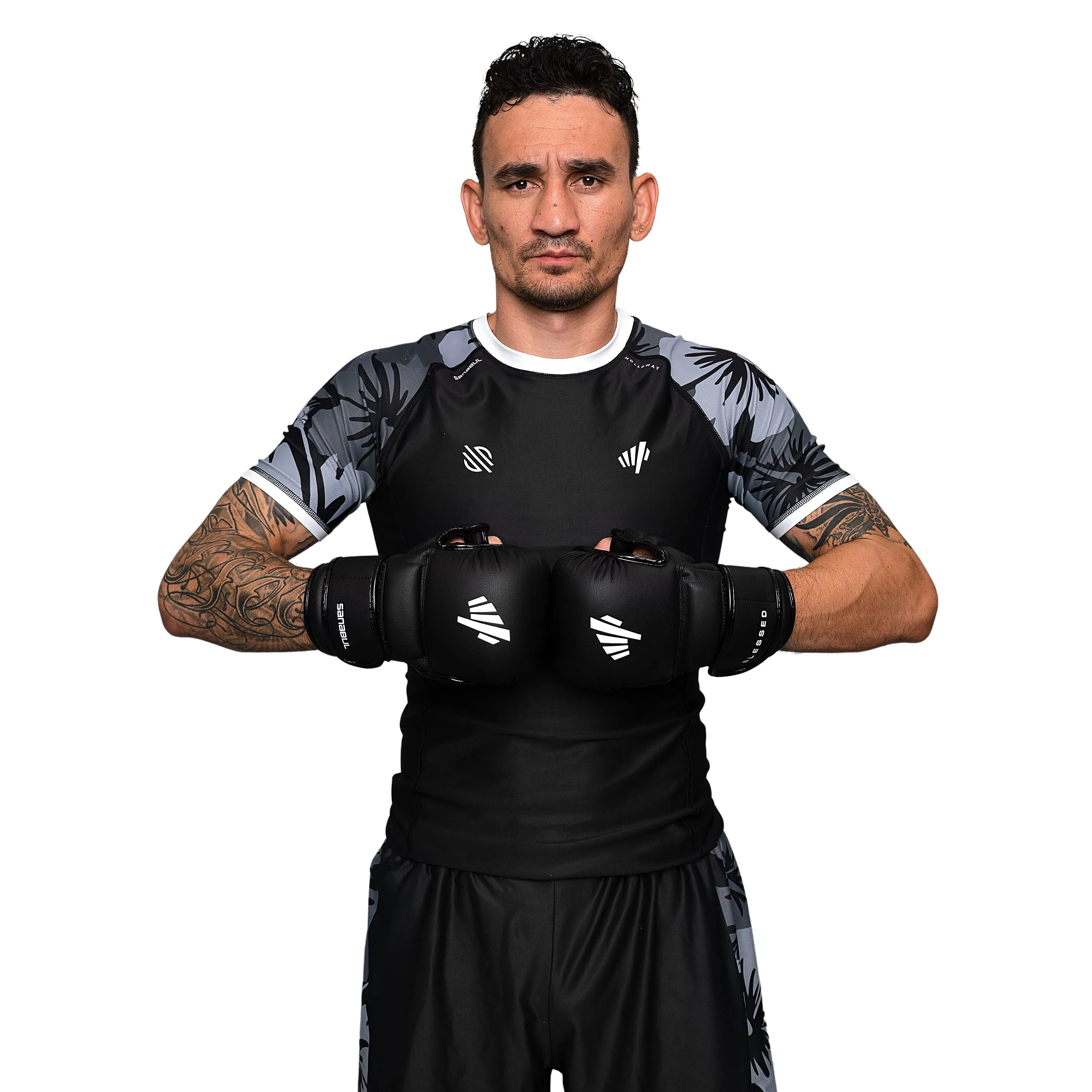 Max Holloway Aloha Roots Puffy Gloves