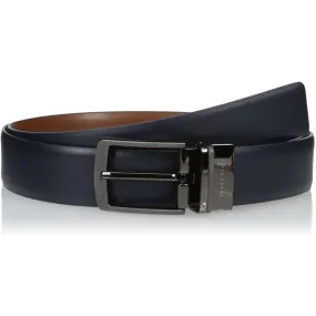 Men's Perry Ellis Portfolio Men's First Navy Reversible Belt