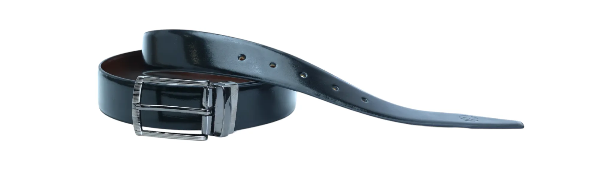 Mens Reversible Formal leather Belt 40407