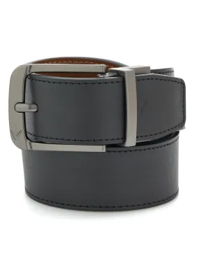 Mens Reversible Leather Golf Belt