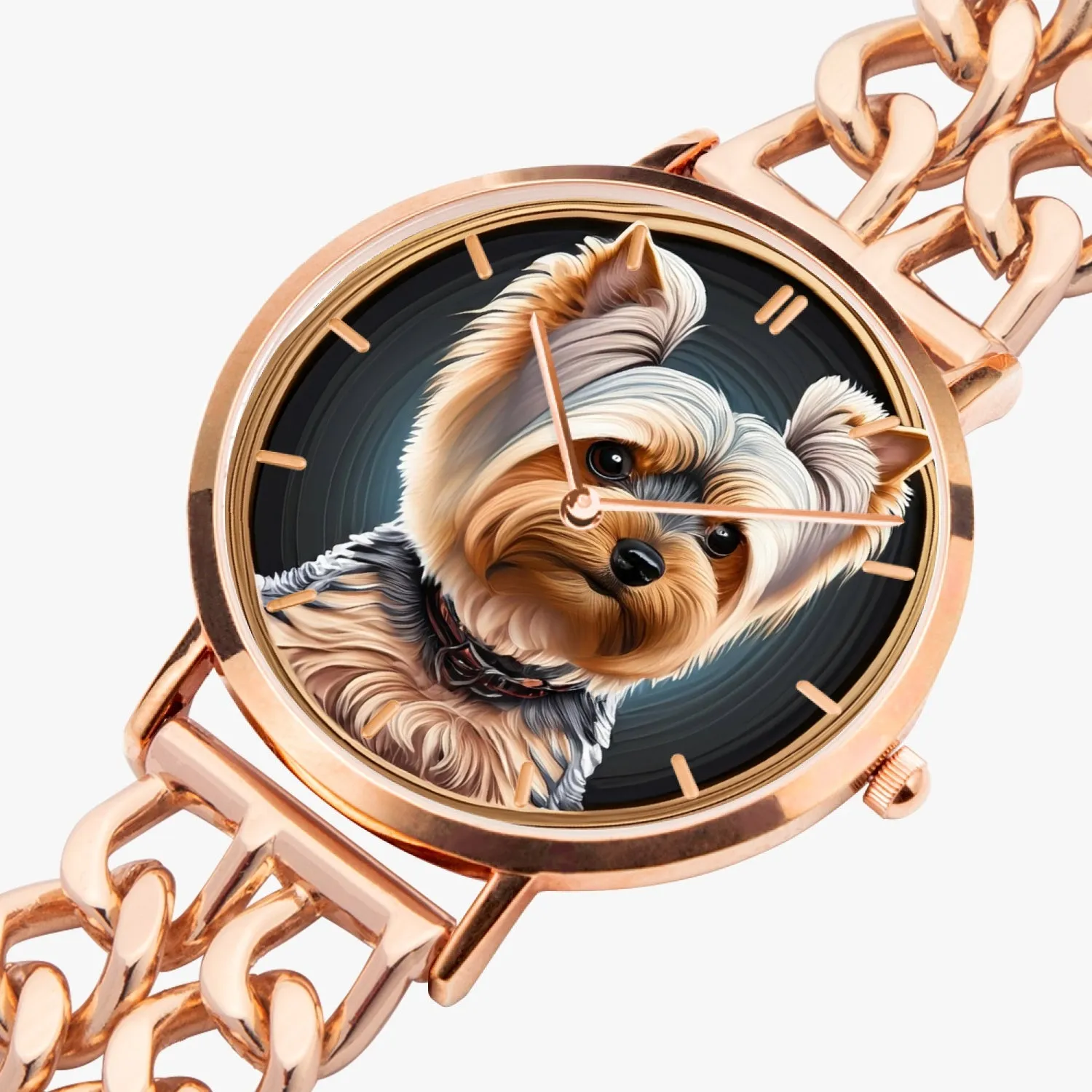 Montre à quartz à bracelet creux - avec indicateurs "Yorkshire" (737)