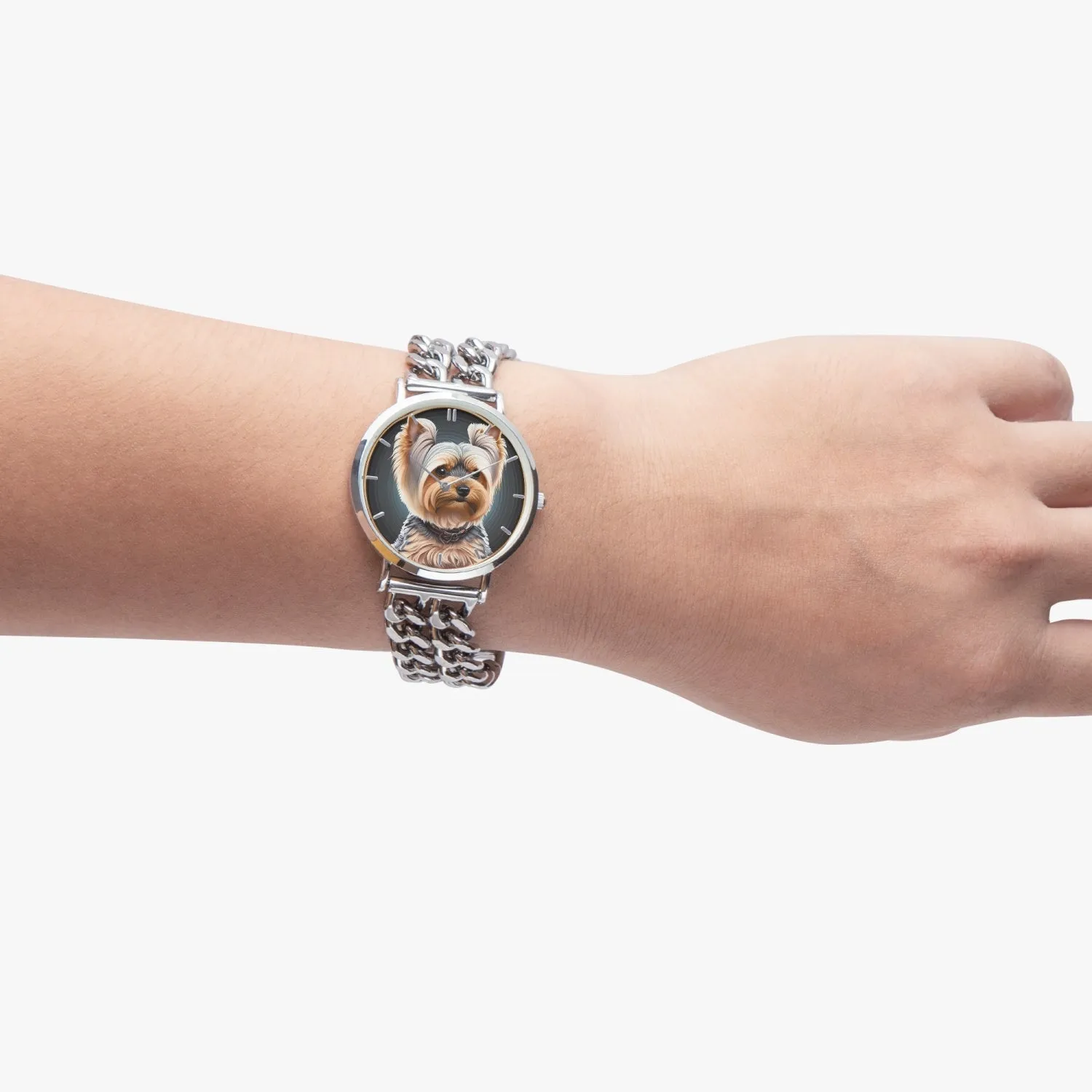 Montre à quartz à bracelet creux - avec indicateurs "Yorkshire" (737)