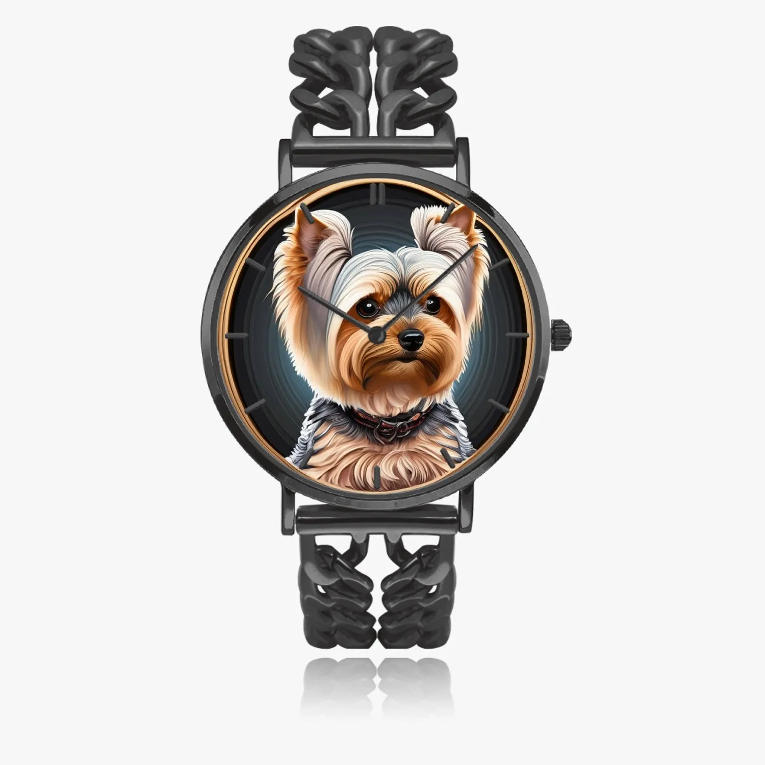 Montre à quartz à bracelet creux - avec indicateurs "Yorkshire" (737)