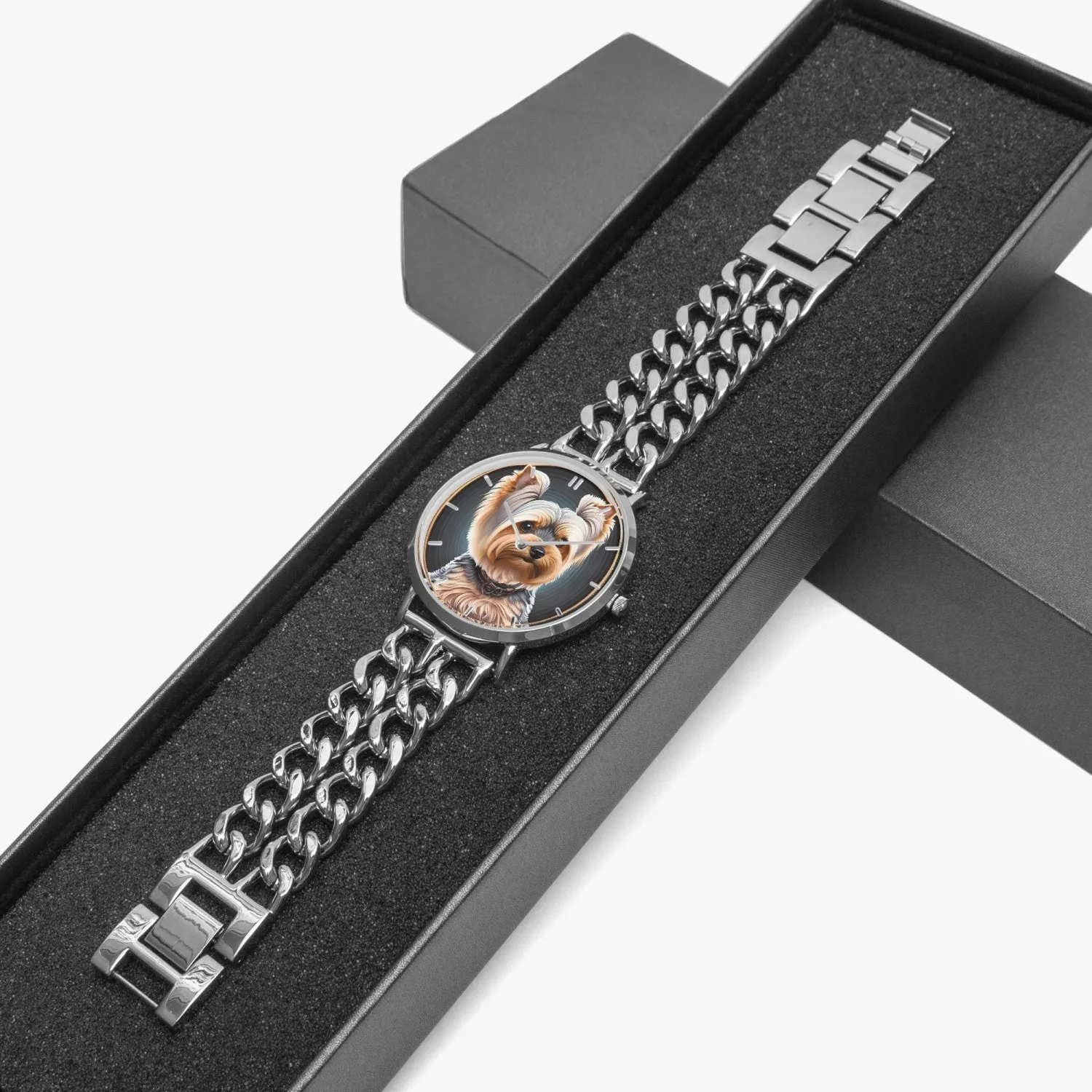 Montre à quartz à bracelet creux - avec indicateurs "Yorkshire" (737)