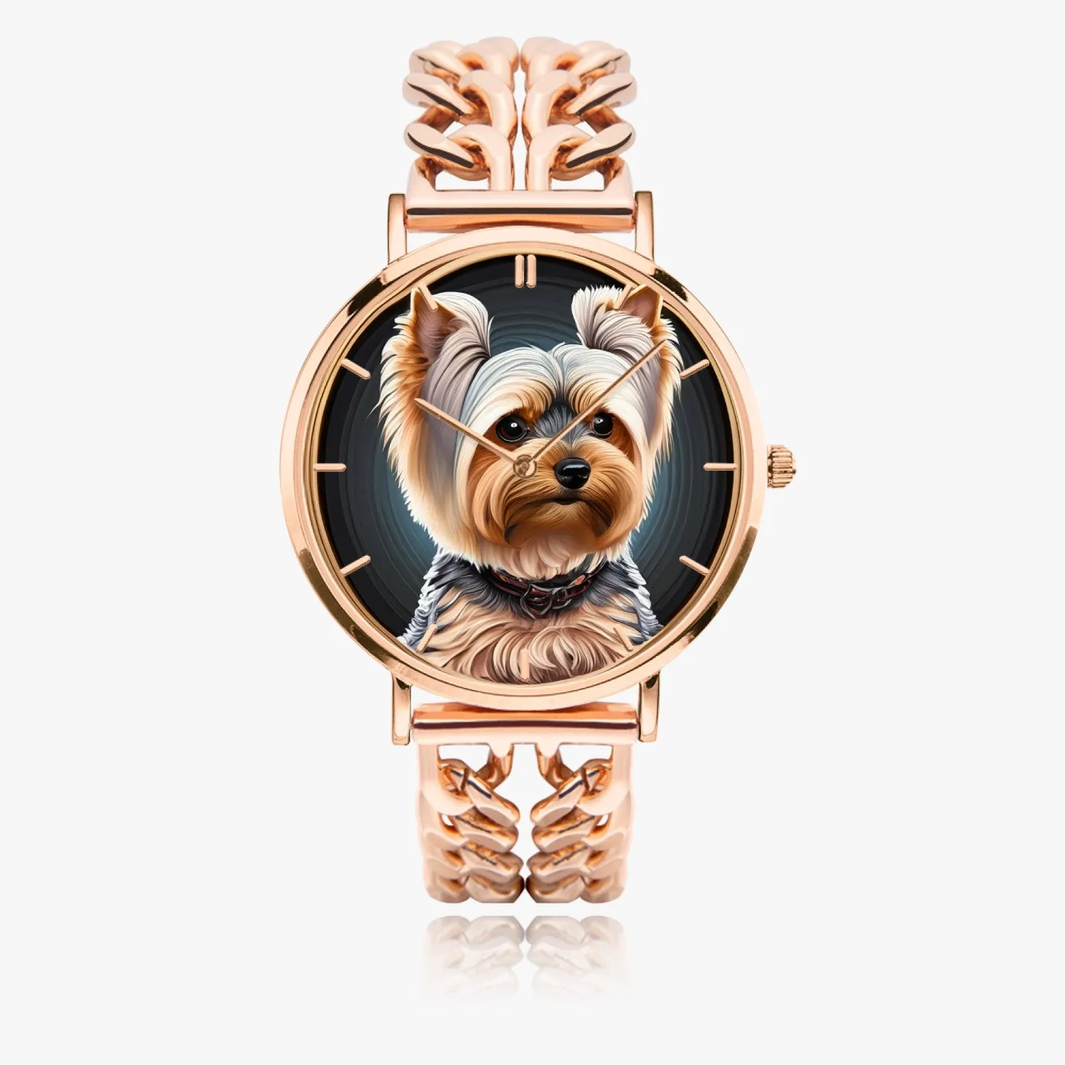 Montre à quartz à bracelet creux - avec indicateurs "Yorkshire" (737)