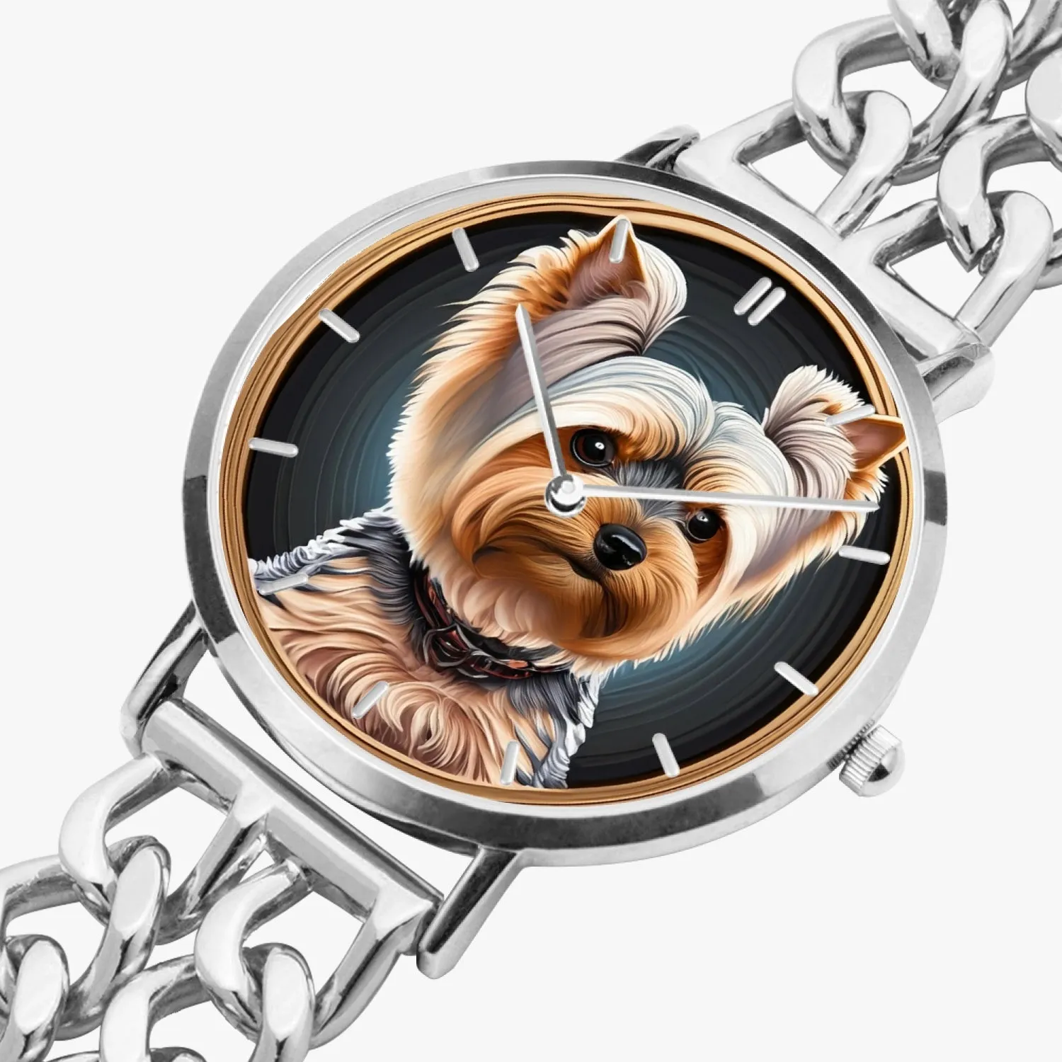 Montre à quartz à bracelet creux - avec indicateurs "Yorkshire" (737)