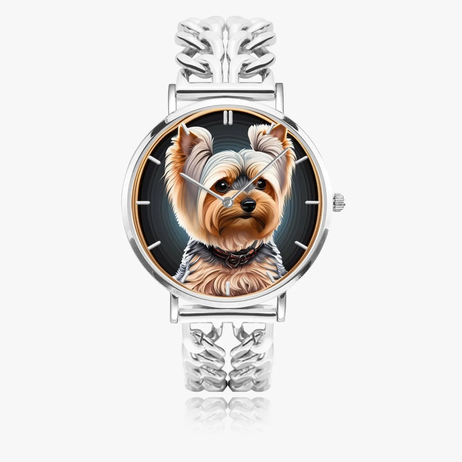 Montre à quartz à bracelet creux - avec indicateurs "Yorkshire" (737)