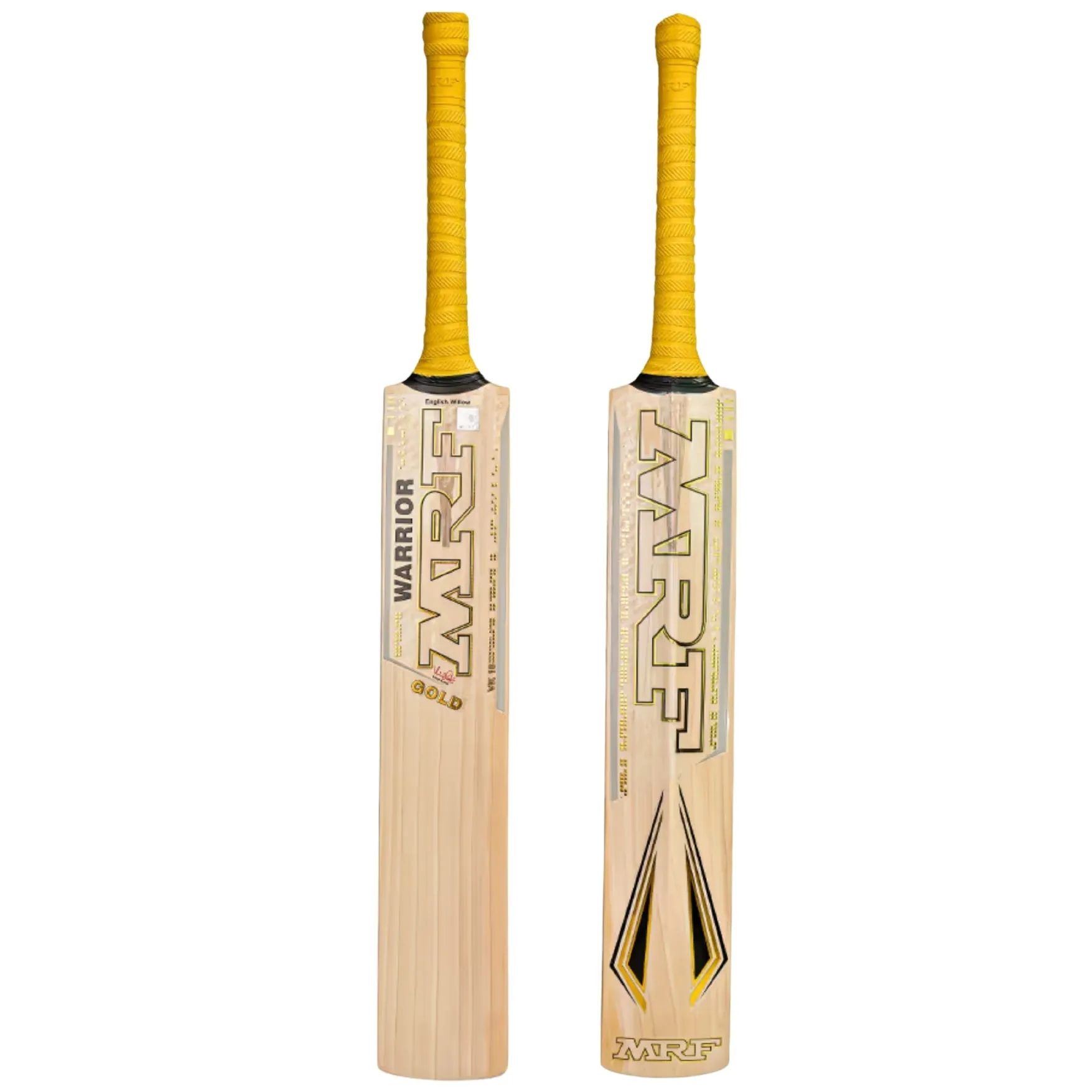 MRF Cricket Bat Warrior Gold English Willow 2024 Model