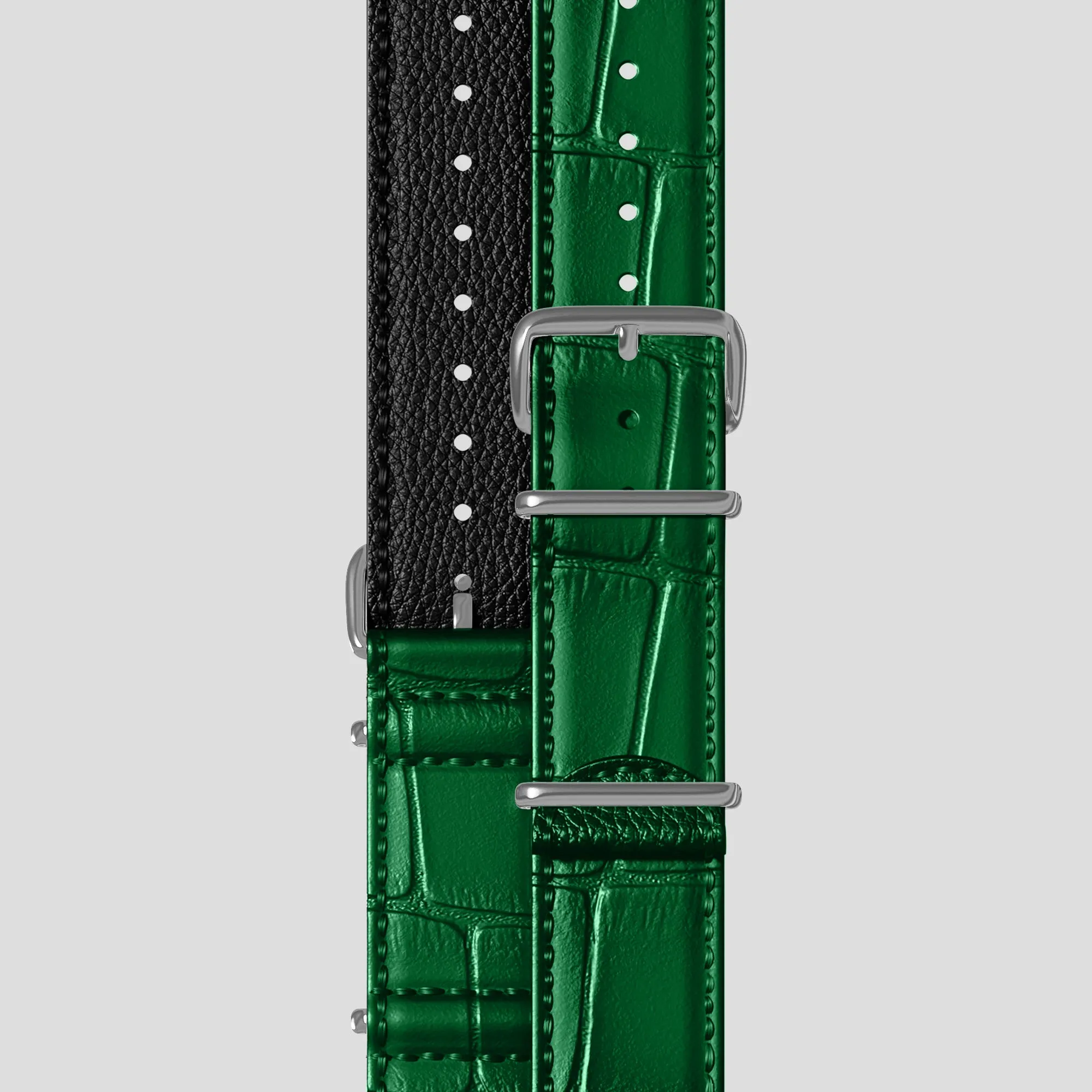 NATO Strap For Rolex Oyster Perpetual 36mm In Alligator