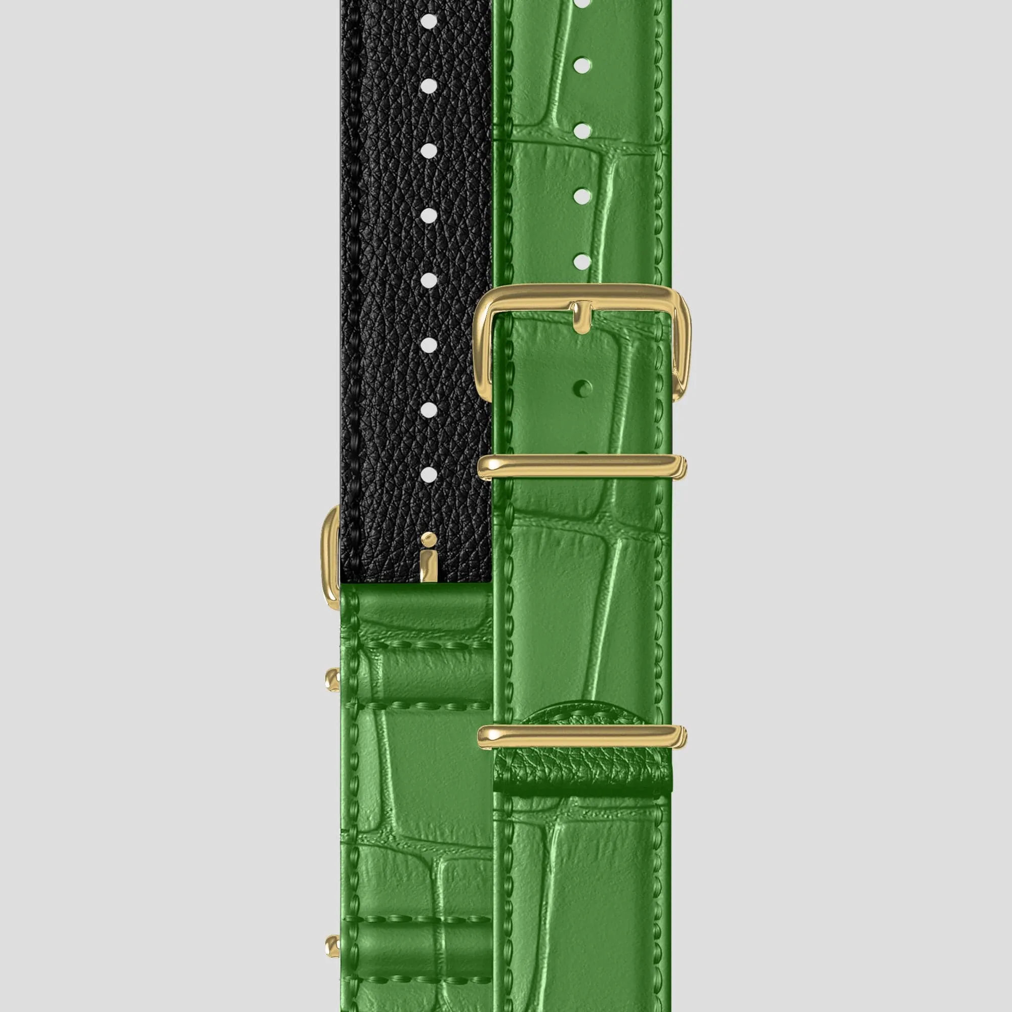 NATO Strap For Rolex Oyster Perpetual 36mm In Alligator