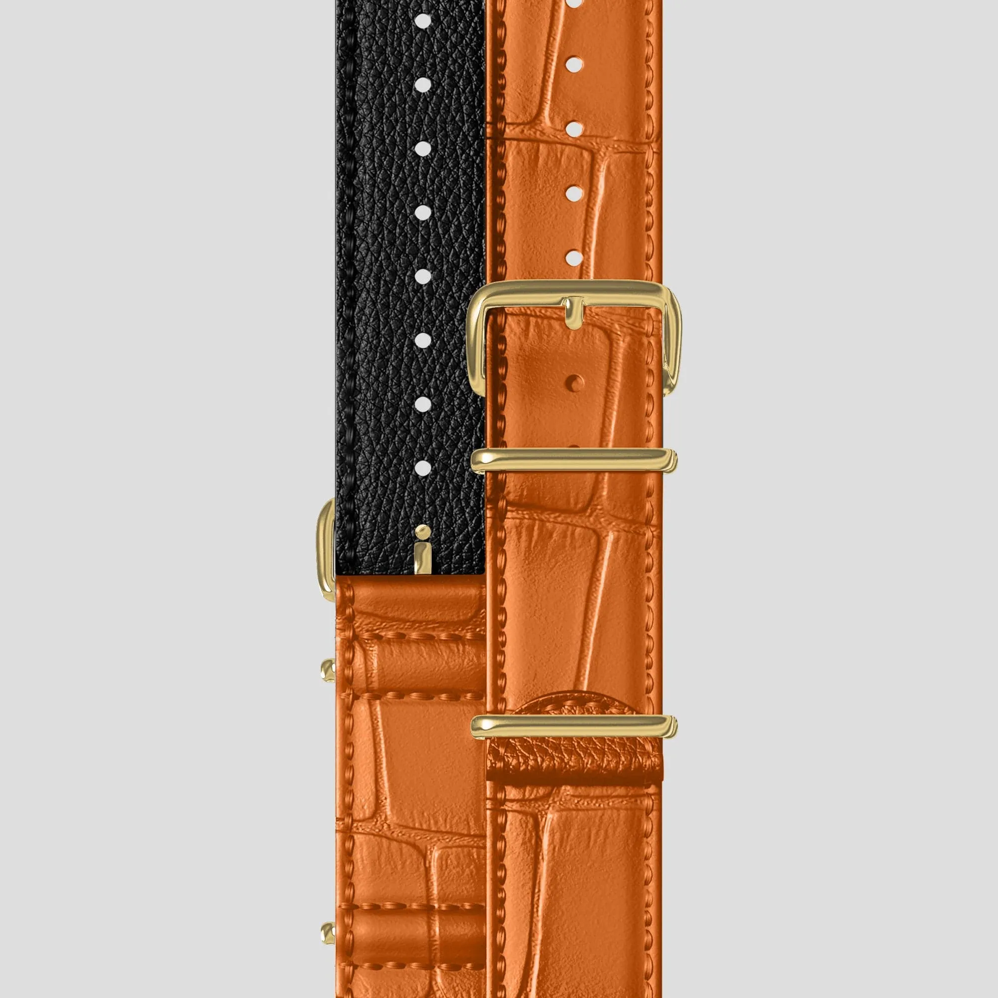 NATO Strap For Rolex Oyster Perpetual 36mm In Alligator