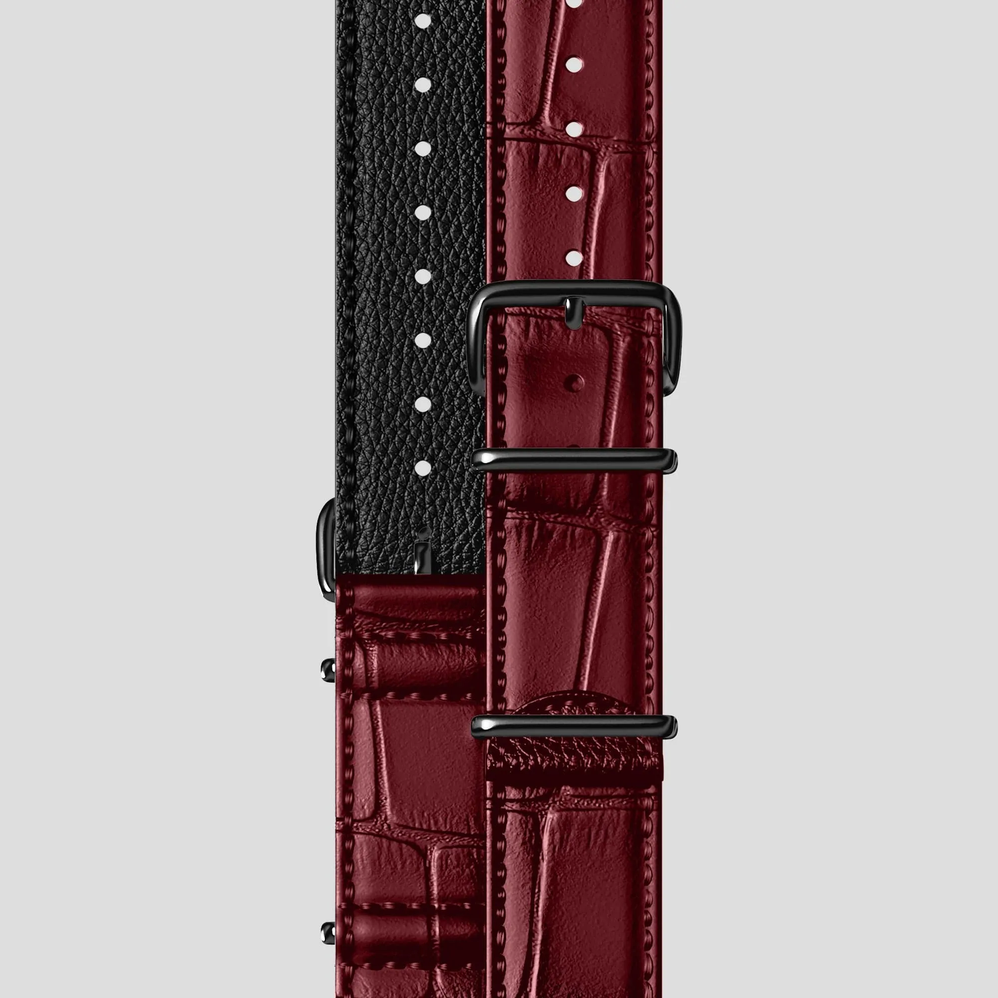 NATO Strap For Rolex Oyster Perpetual 36mm In Alligator