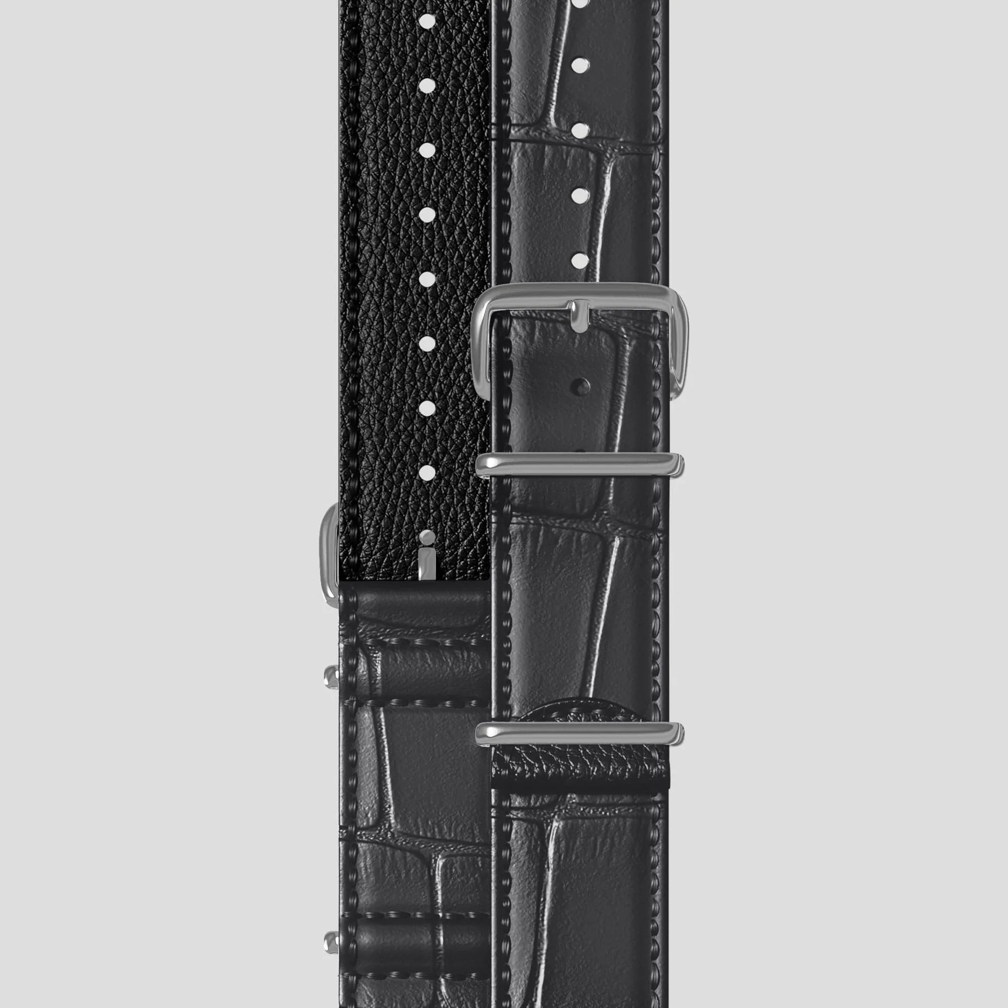 NATO Strap For Rolex Oyster Perpetual 36mm In Alligator