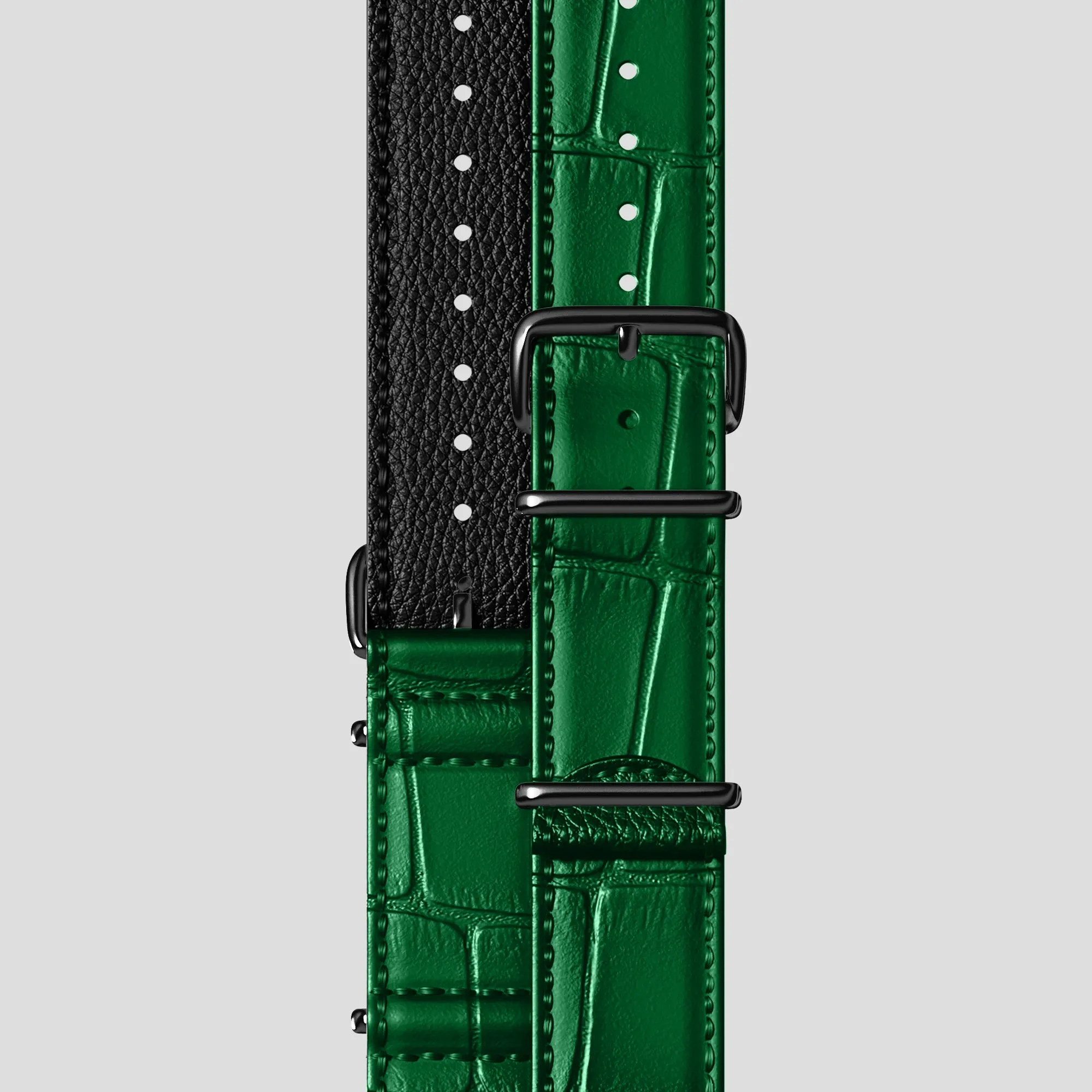 NATO Strap For Rolex Oyster Perpetual 36mm In Alligator
