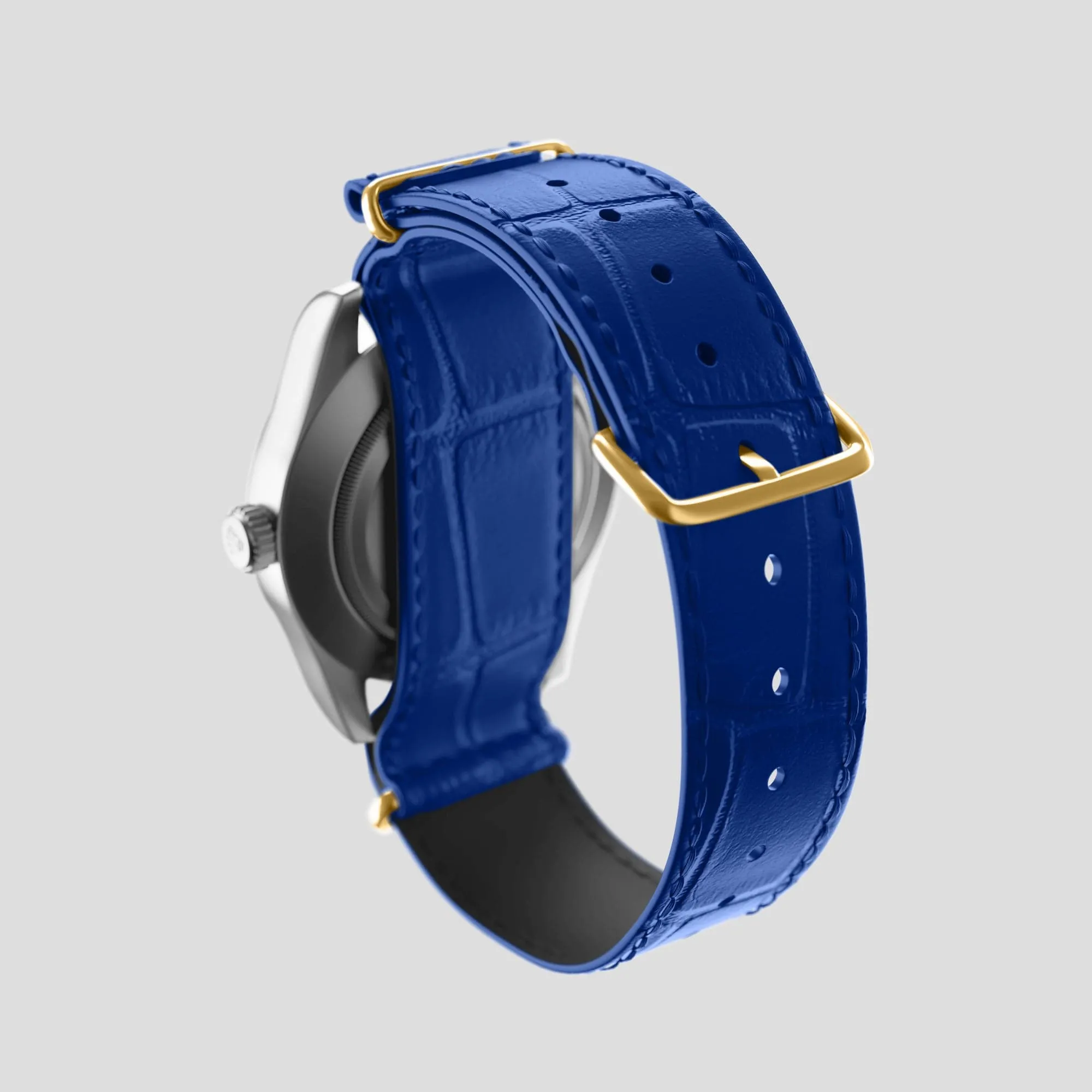 NATO Strap For Rolex Oyster Perpetual 36mm In Alligator