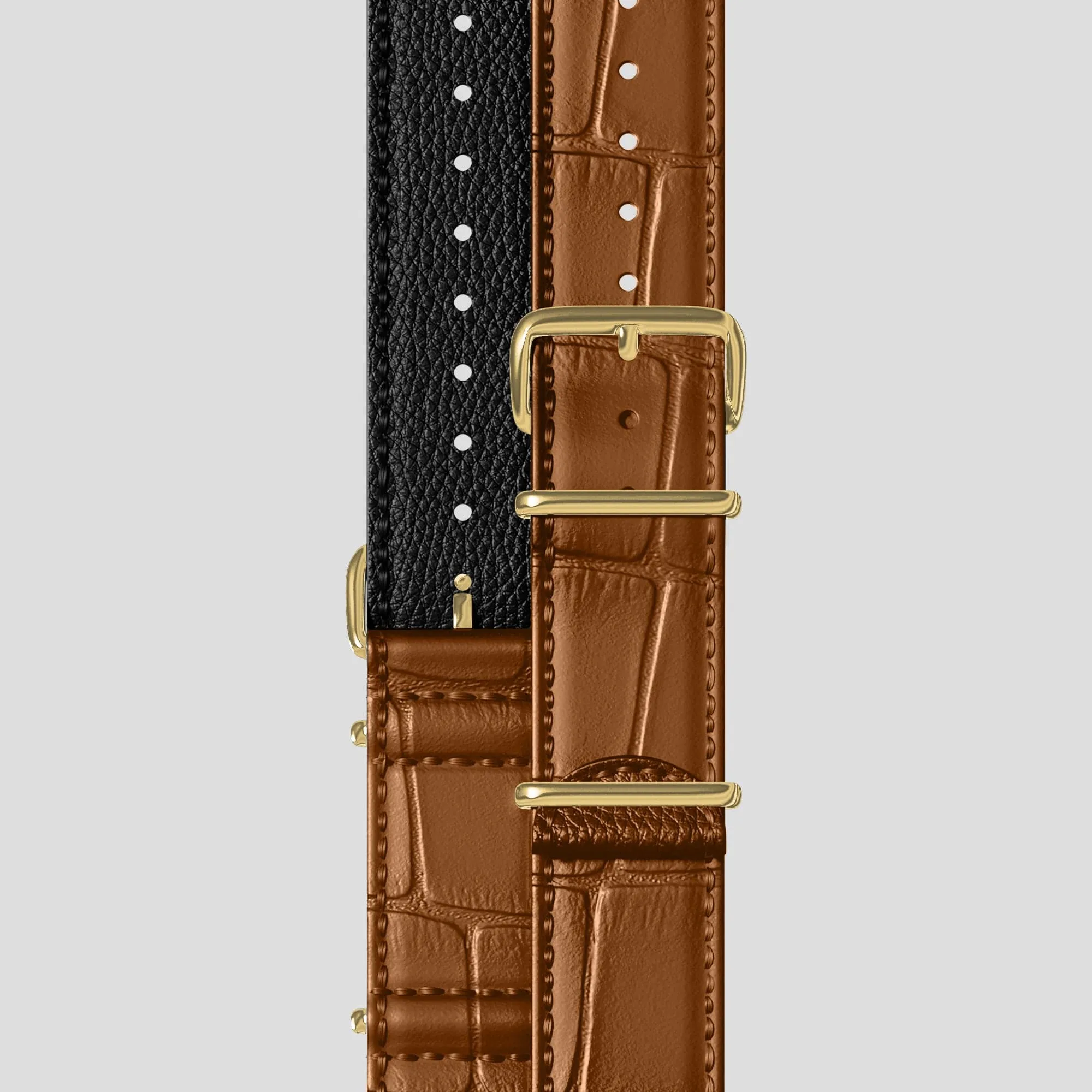 NATO Strap For Rolex Oyster Perpetual 36mm In Alligator