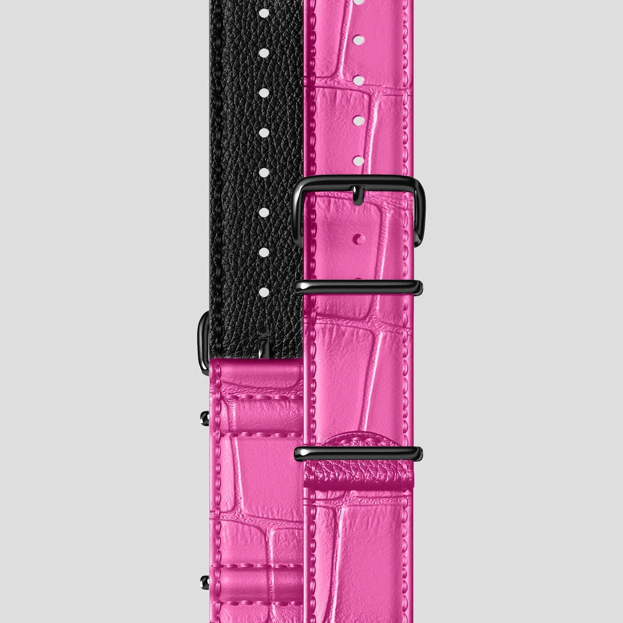 NATO Strap For Rolex Oyster Perpetual 36mm In Alligator