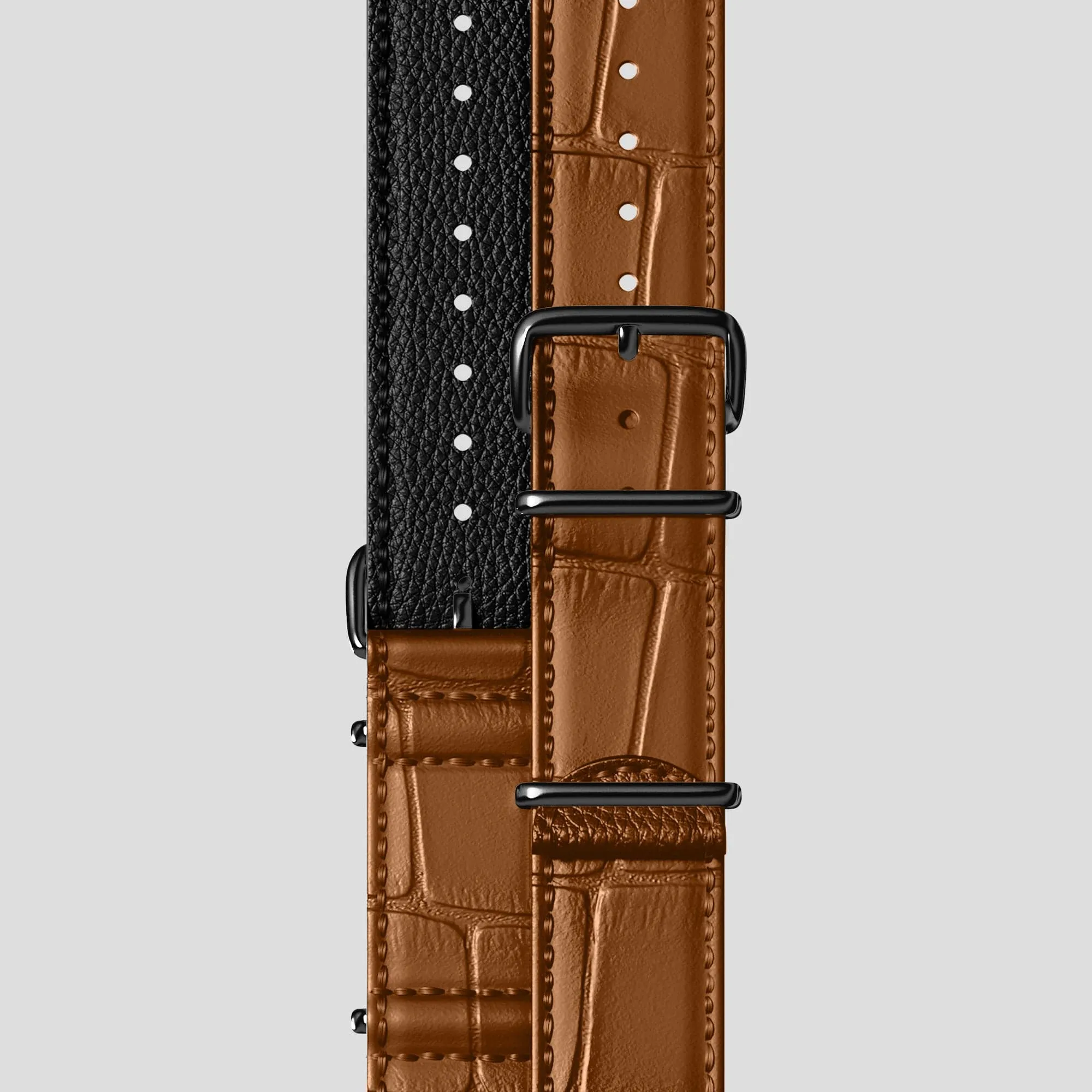 NATO Strap For Rolex Oyster Perpetual 36mm In Alligator