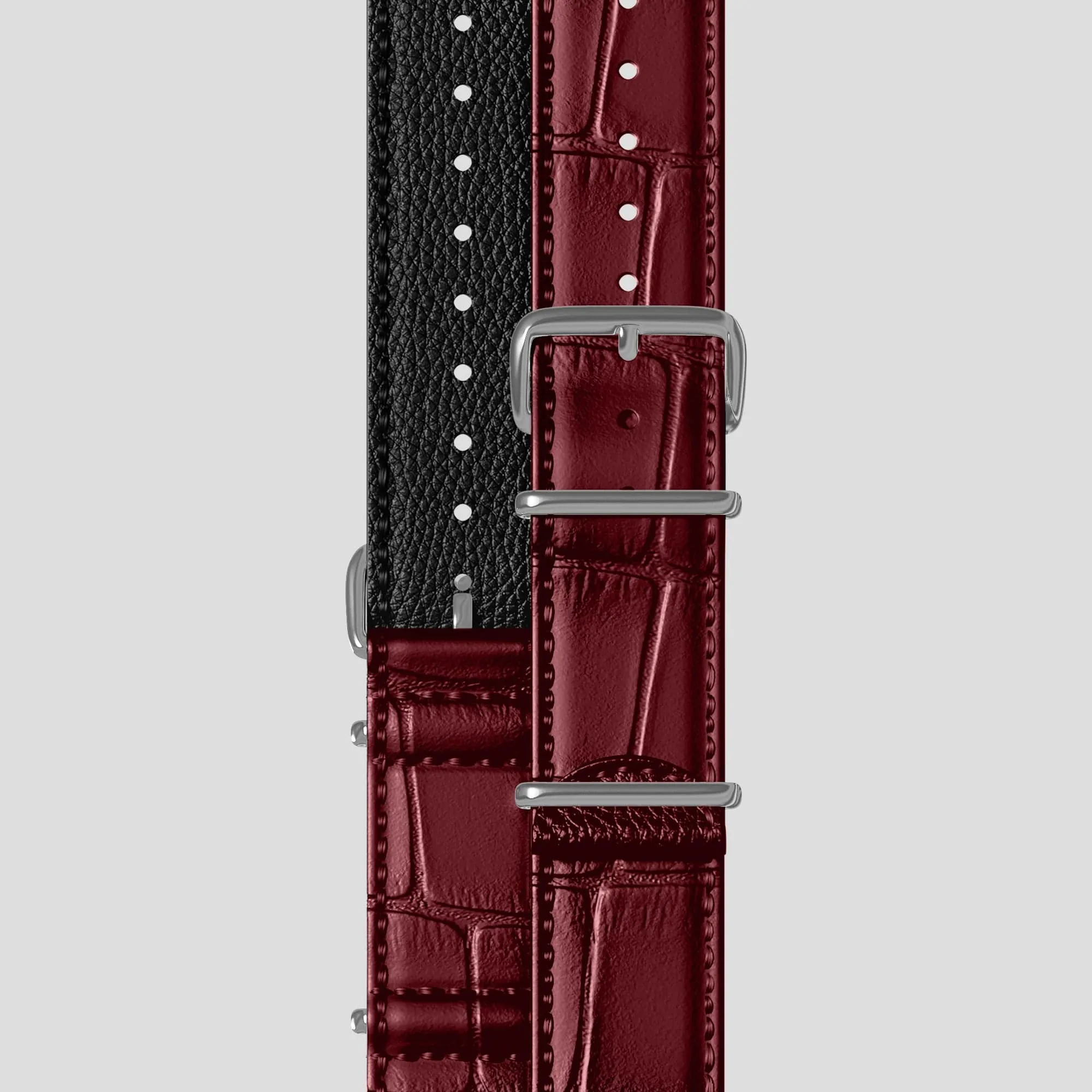 NATO Strap For Rolex Oyster Perpetual 36mm In Alligator
