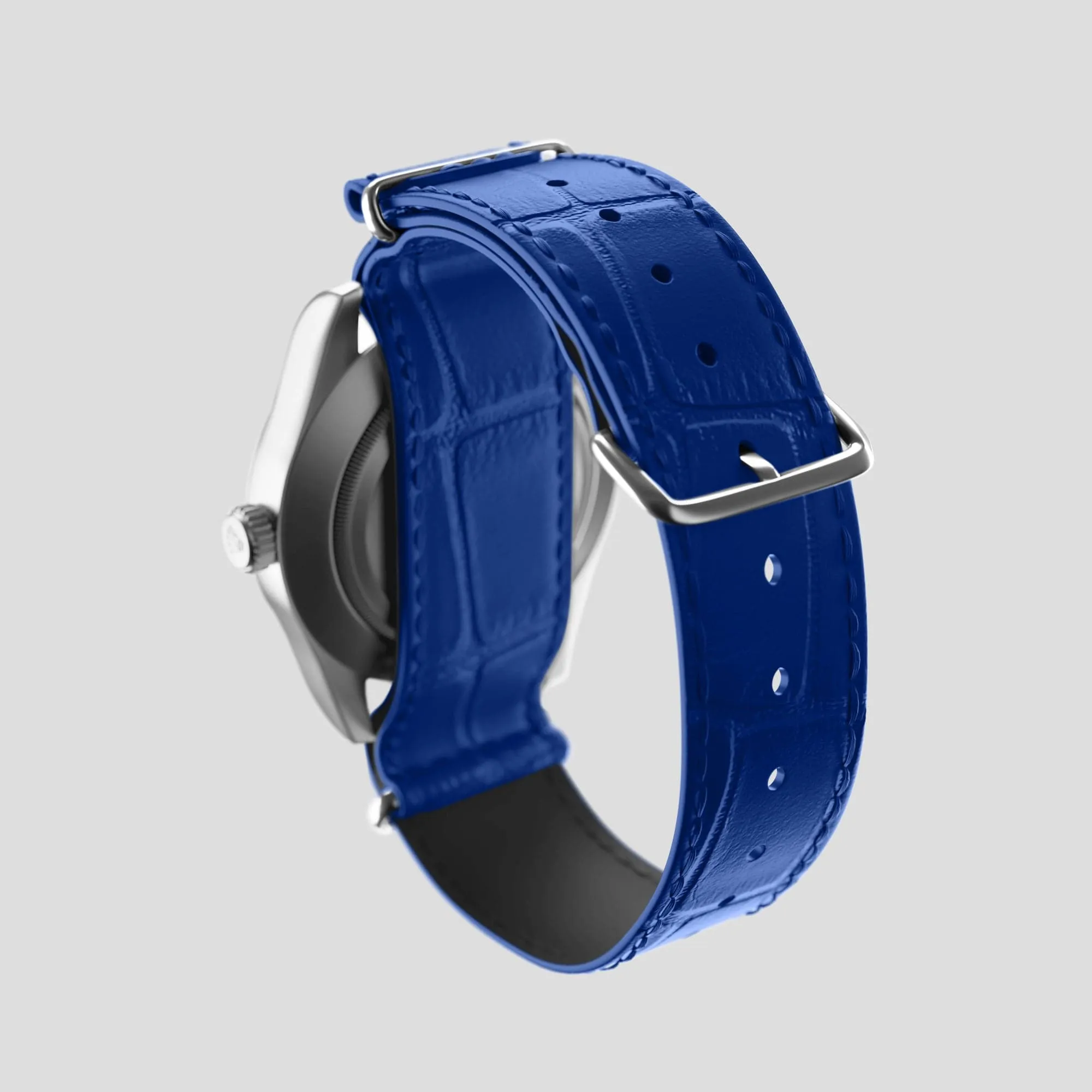 NATO Strap For Rolex Oyster Perpetual 36mm In Alligator