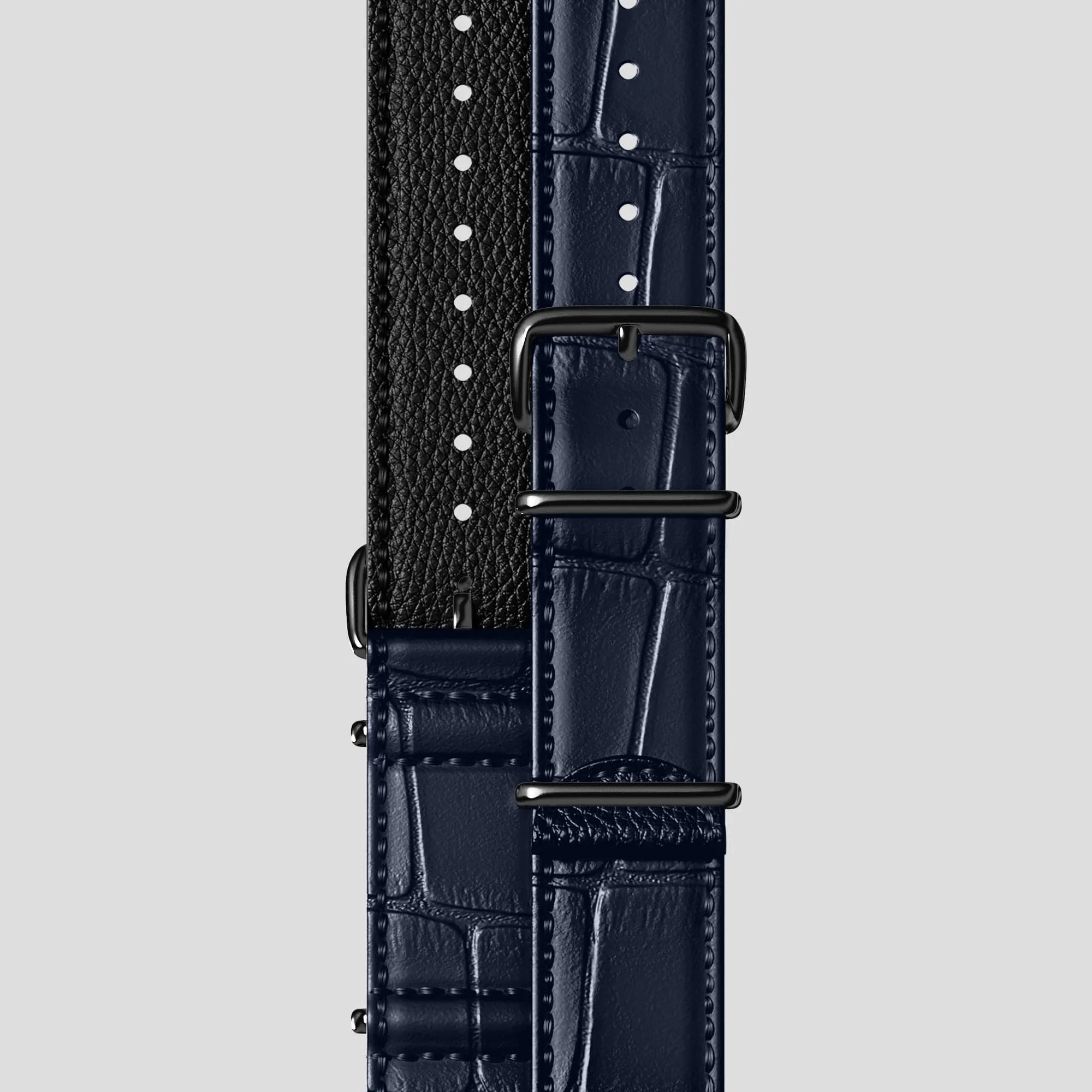NATO Strap For Rolex Oyster Perpetual 36mm In Alligator
