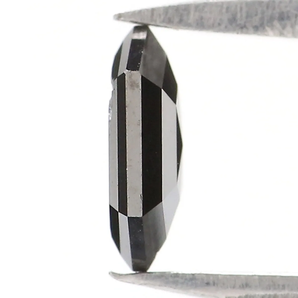 Natural Loose Hexagon Diamond, Hexagon Black Color Diamond, Natural Loose Diamond, Hexagon Rose Cut Diamond 0.45 CT Hexagon Shape KR2640