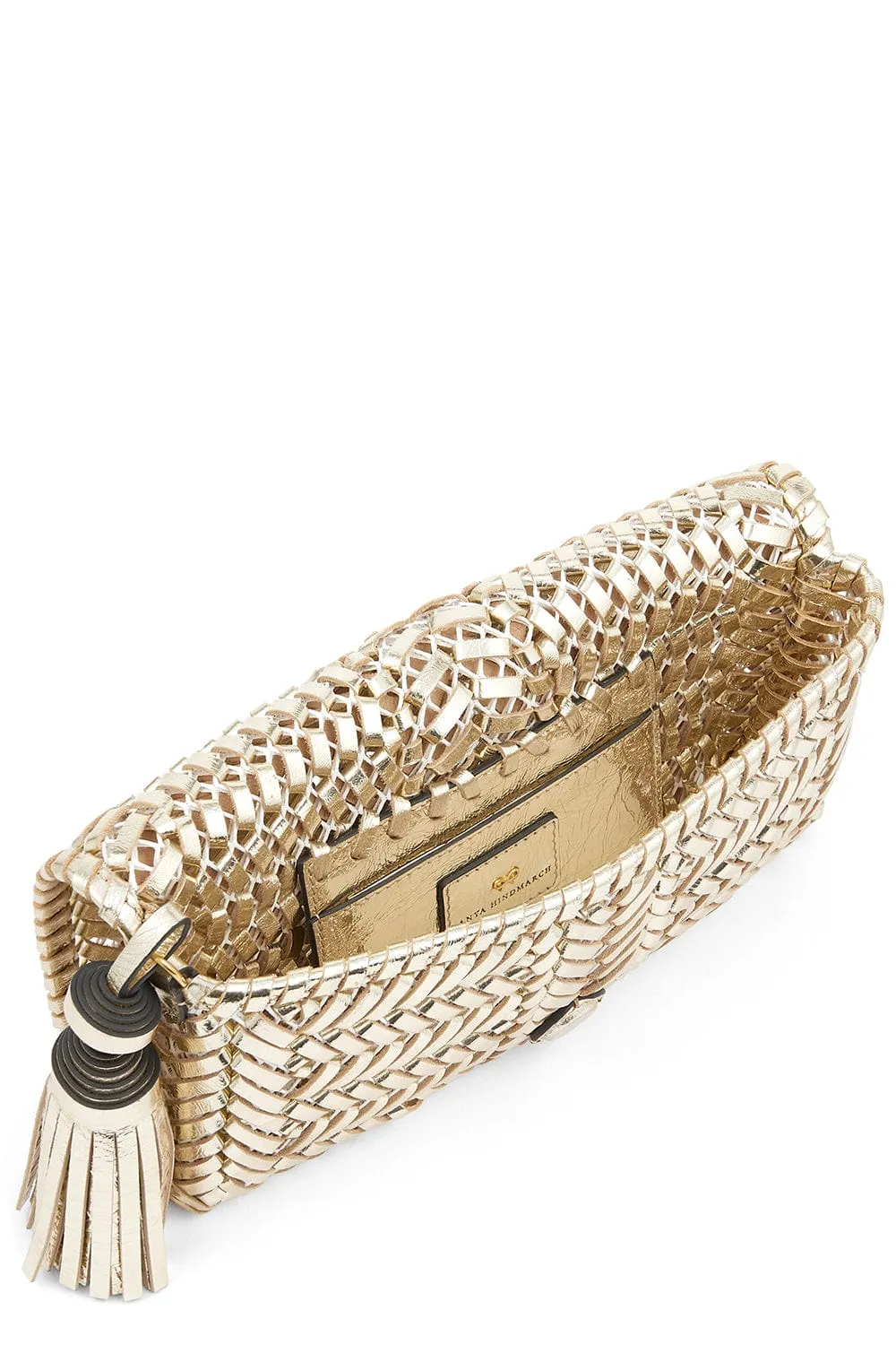 Neeson Tassel Clutch - Platino