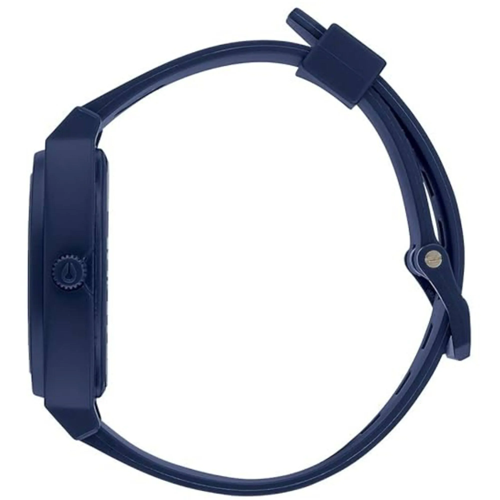 Nixon Men's Watch - The Time Teller Quartz Blue Dial Rubber Strap | A1248-3010