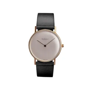 OM5D.28.Q Ladies Watch, Gold Plated Case, Silver Face