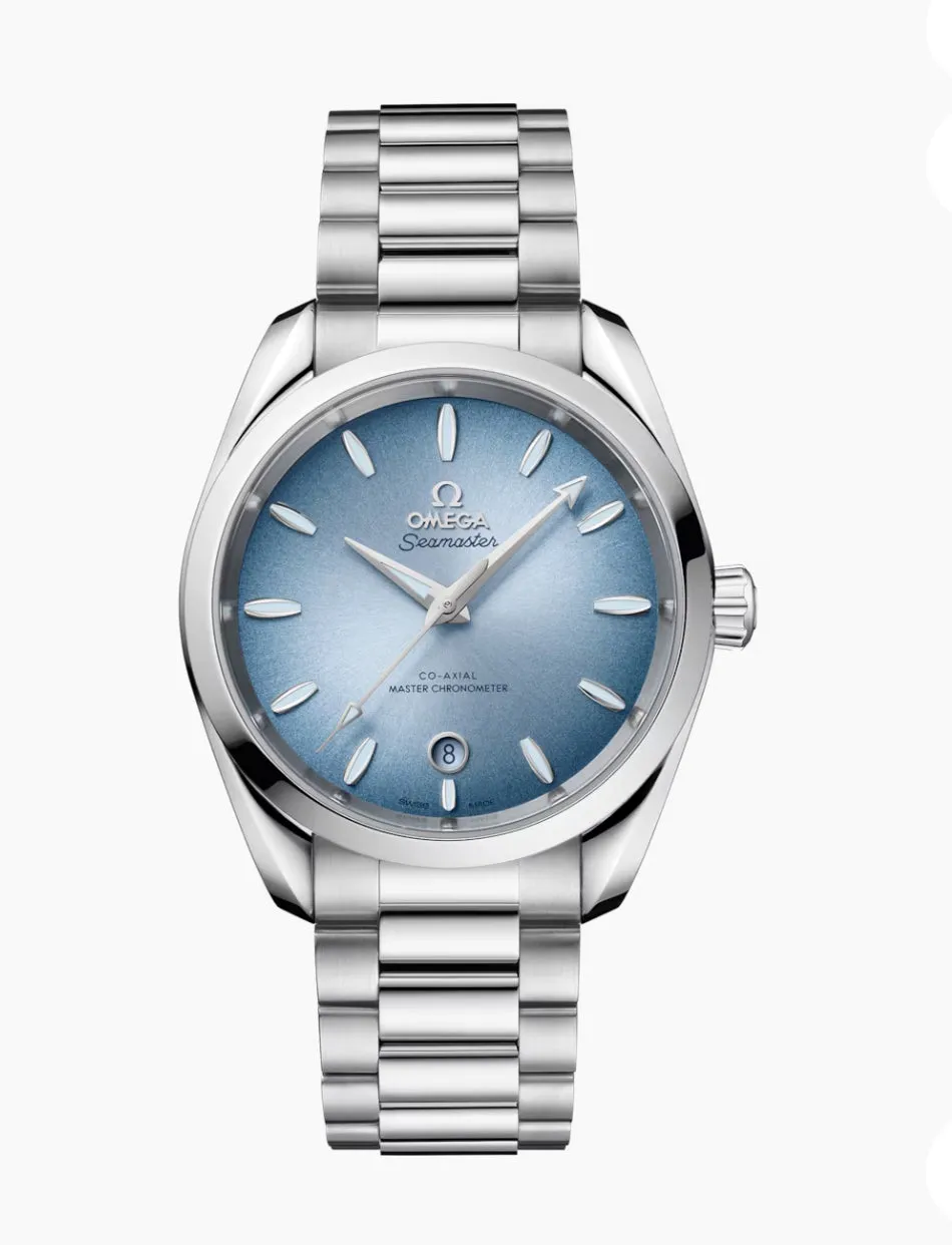 OMEGA-SEAMASTER
AQUA TERRA 150M
38 MM, STEEL ON STEEL
220.10.38.20.03.004