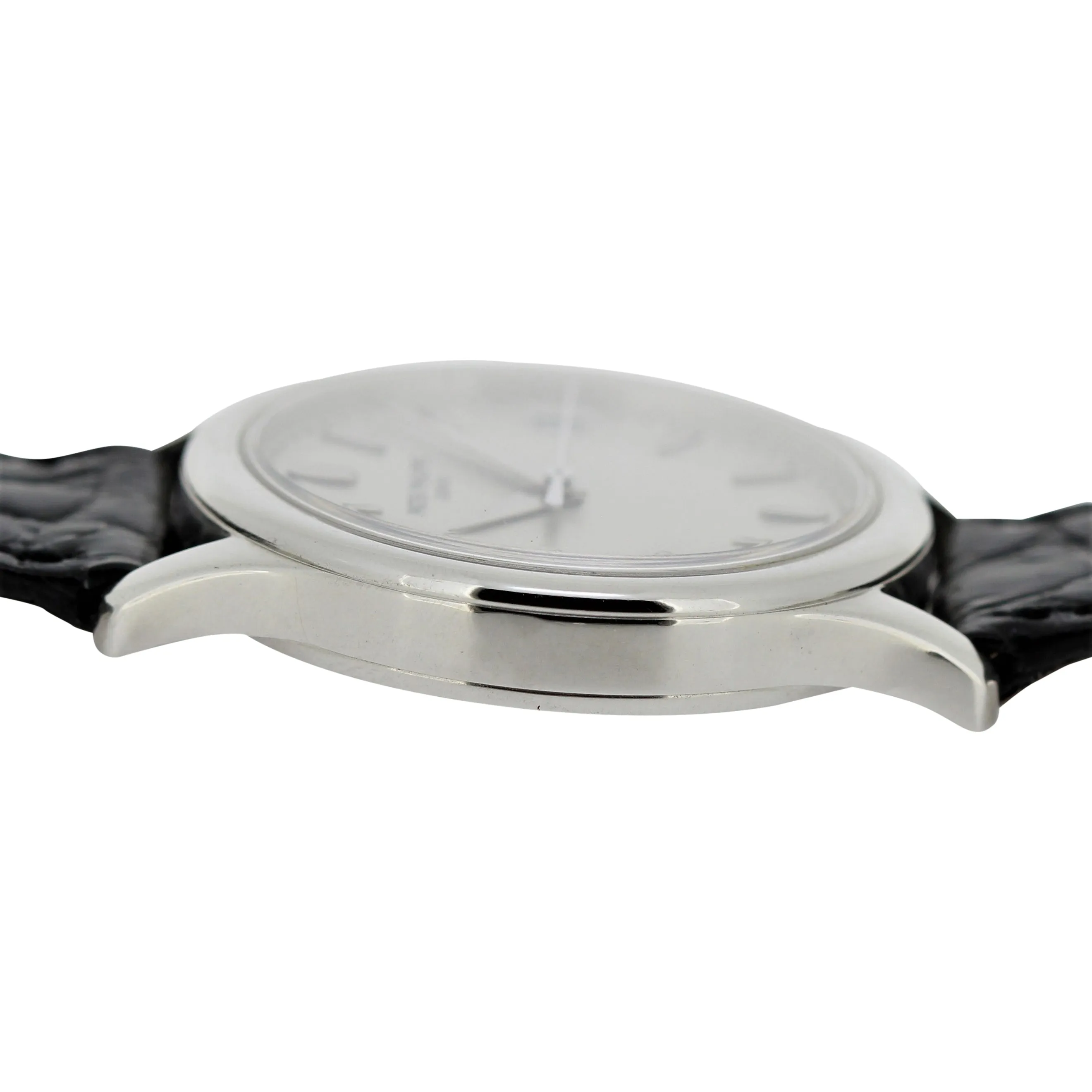 Patek Philippe 3998P Automatic Platinum Calatrava Watch circa 1999