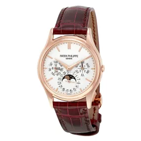 Patek Philippe Grand Complications Silver Dial 18kt Rose Gold Men's Watch 5140R-011