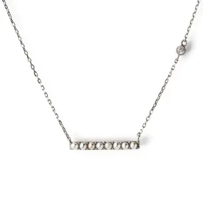 Pearl Bar Necklace