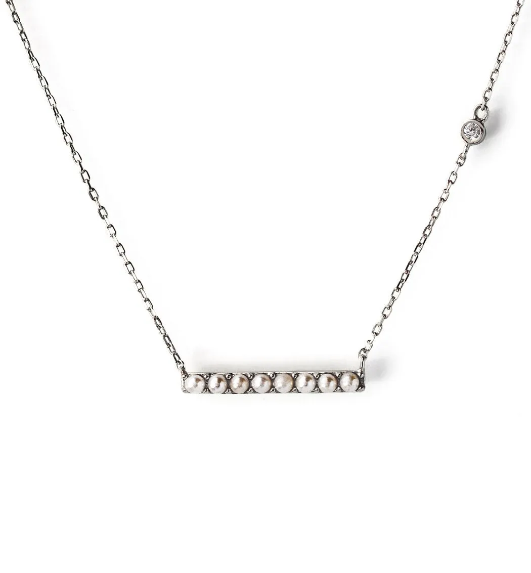 Pearl Bar Necklace
